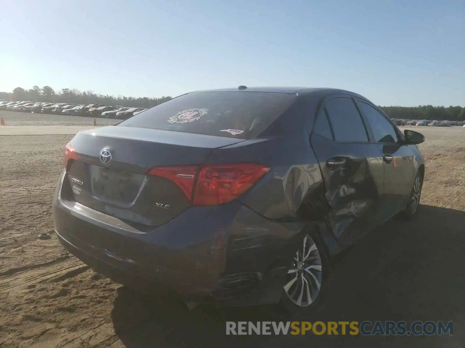 4 Photograph of a damaged car 5YFBURHE4KP866715 TOYOTA COROLLA 2019