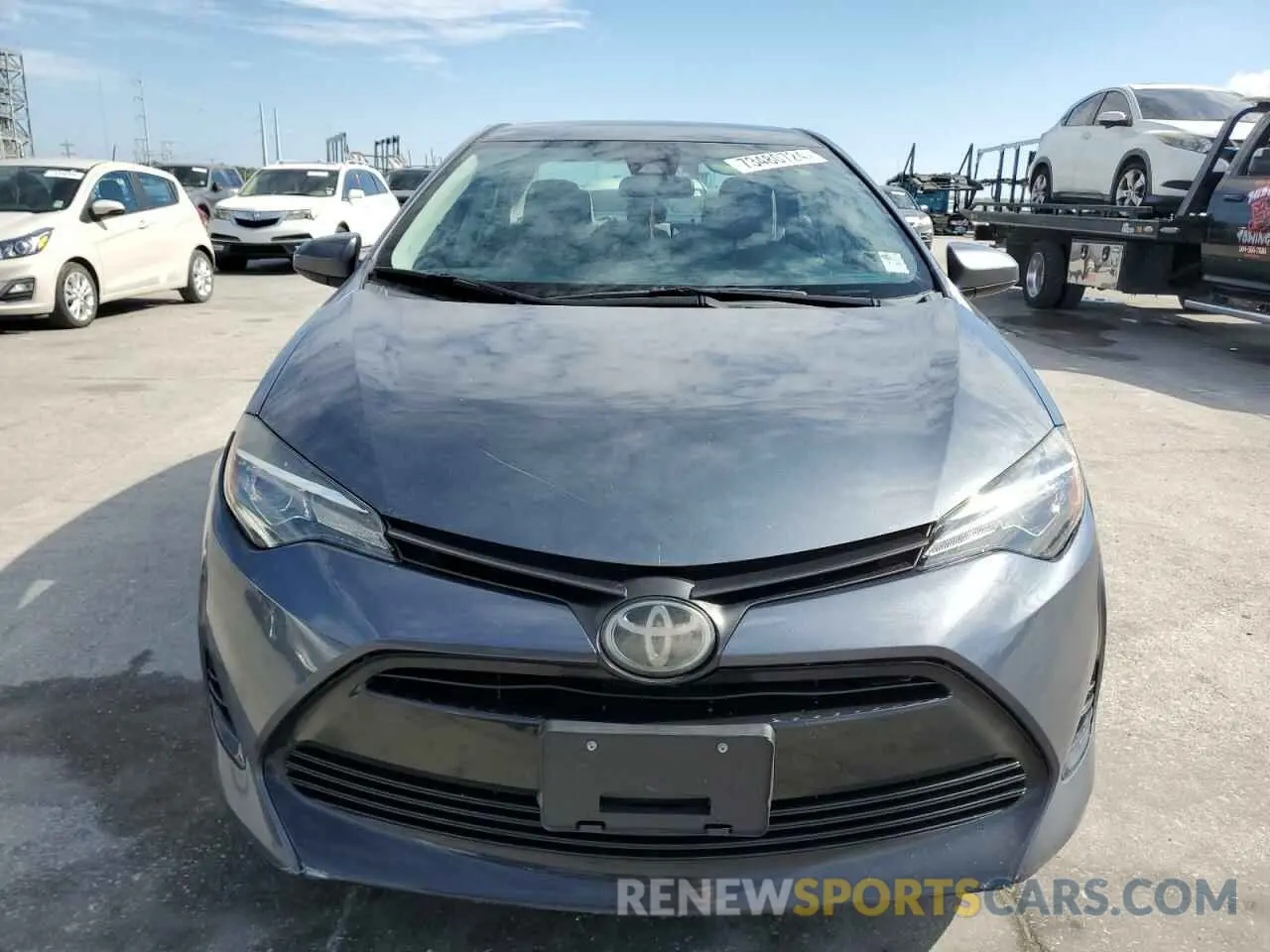 5 Photograph of a damaged car 5YFBURHE4KP868237 TOYOTA COROLLA 2019