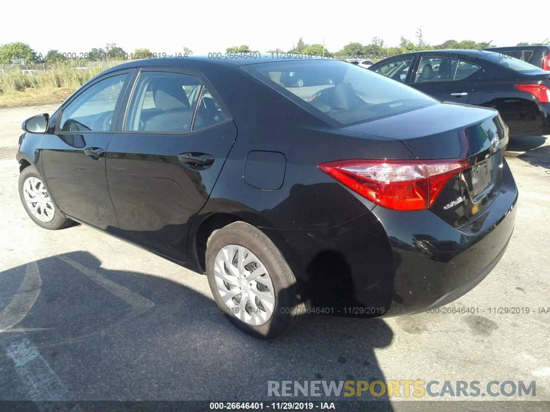 3 Photograph of a damaged car 5YFBURHE4KP869100 TOYOTA COROLLA 2019