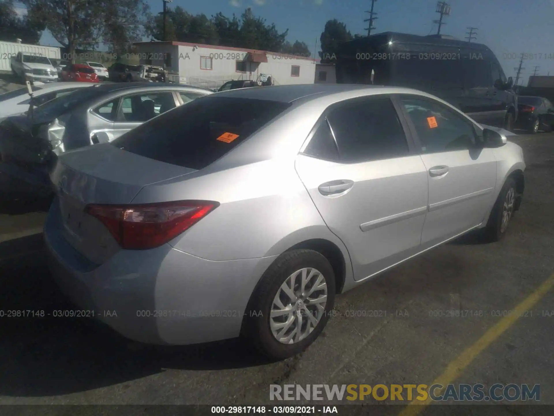 4 Photograph of a damaged car 5YFBURHE4KP869291 TOYOTA COROLLA 2019