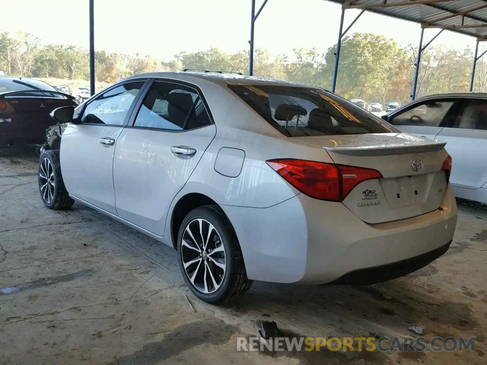 3 Photograph of a damaged car 5YFBURHE4KP870117 TOYOTA COROLLA 2019