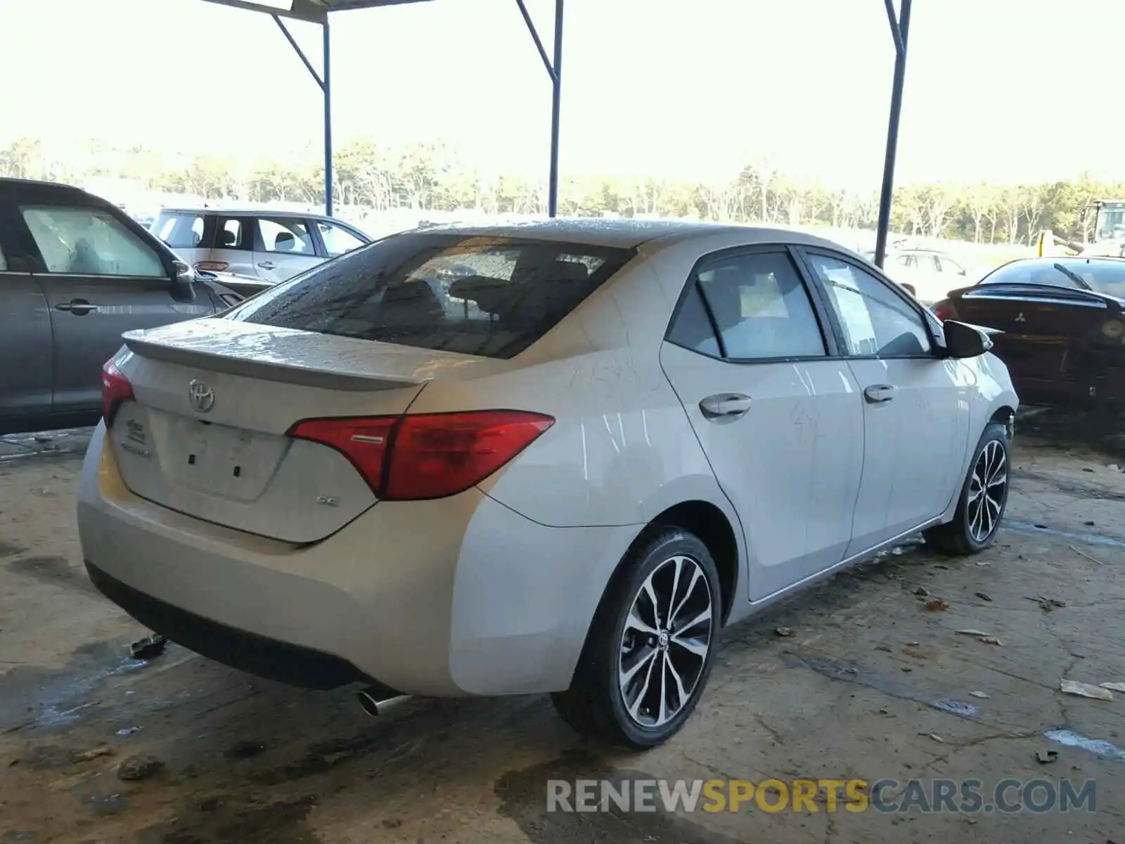 4 Photograph of a damaged car 5YFBURHE4KP870117 TOYOTA COROLLA 2019