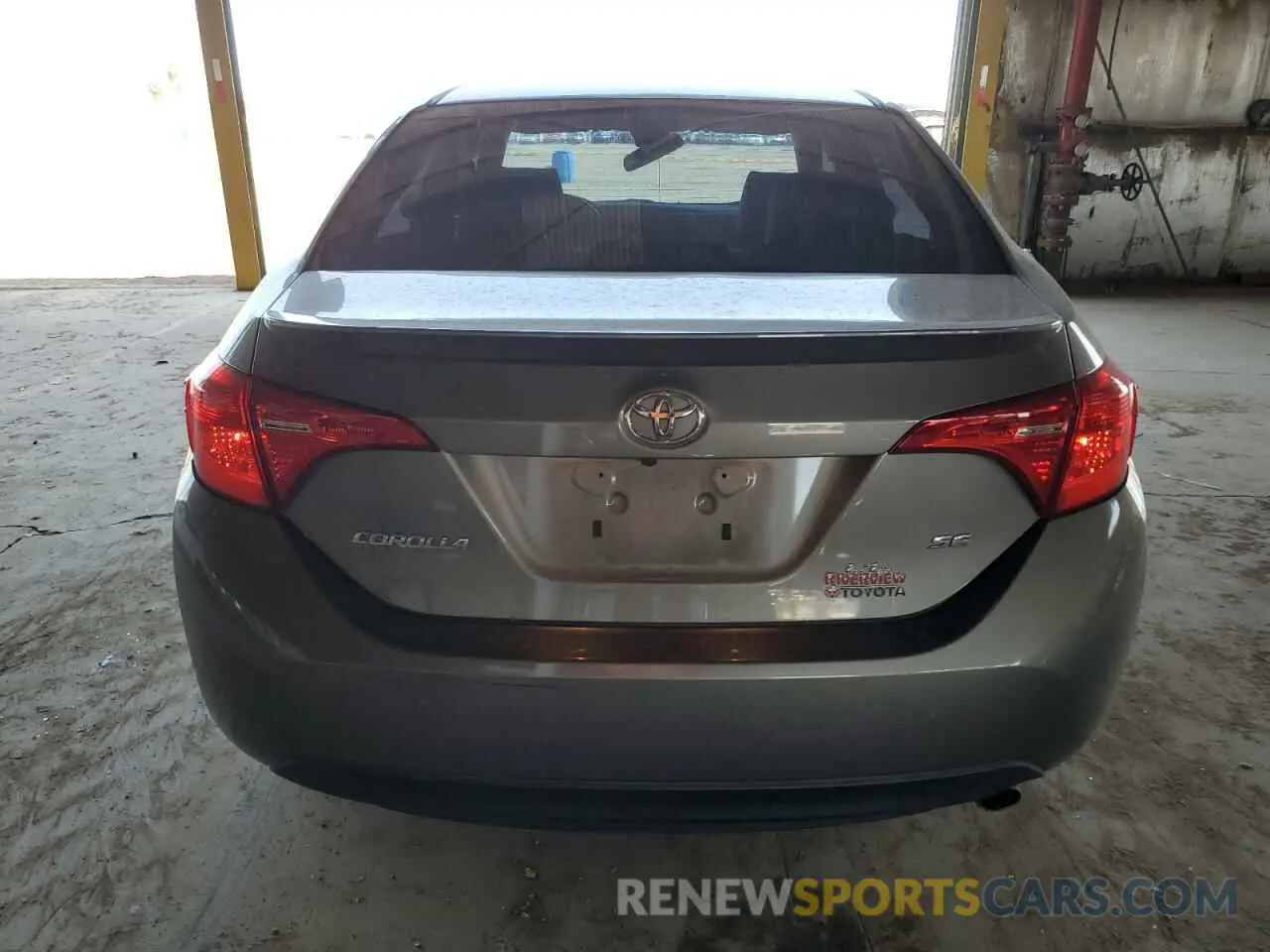 6 Photograph of a damaged car 5YFBURHE4KP870148 TOYOTA COROLLA 2019