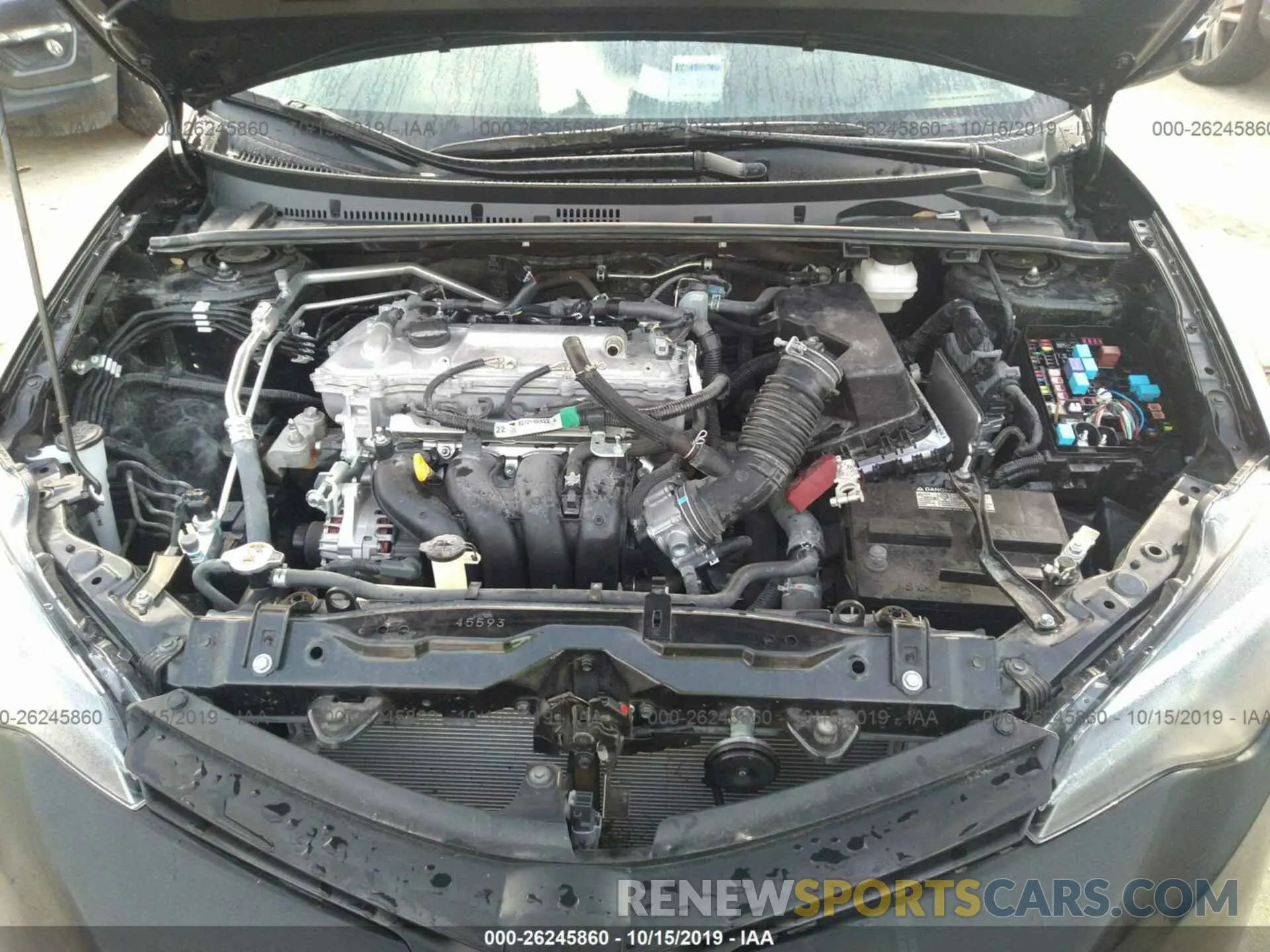 10 Photograph of a damaged car 5YFBURHE4KP870960 TOYOTA COROLLA 2019