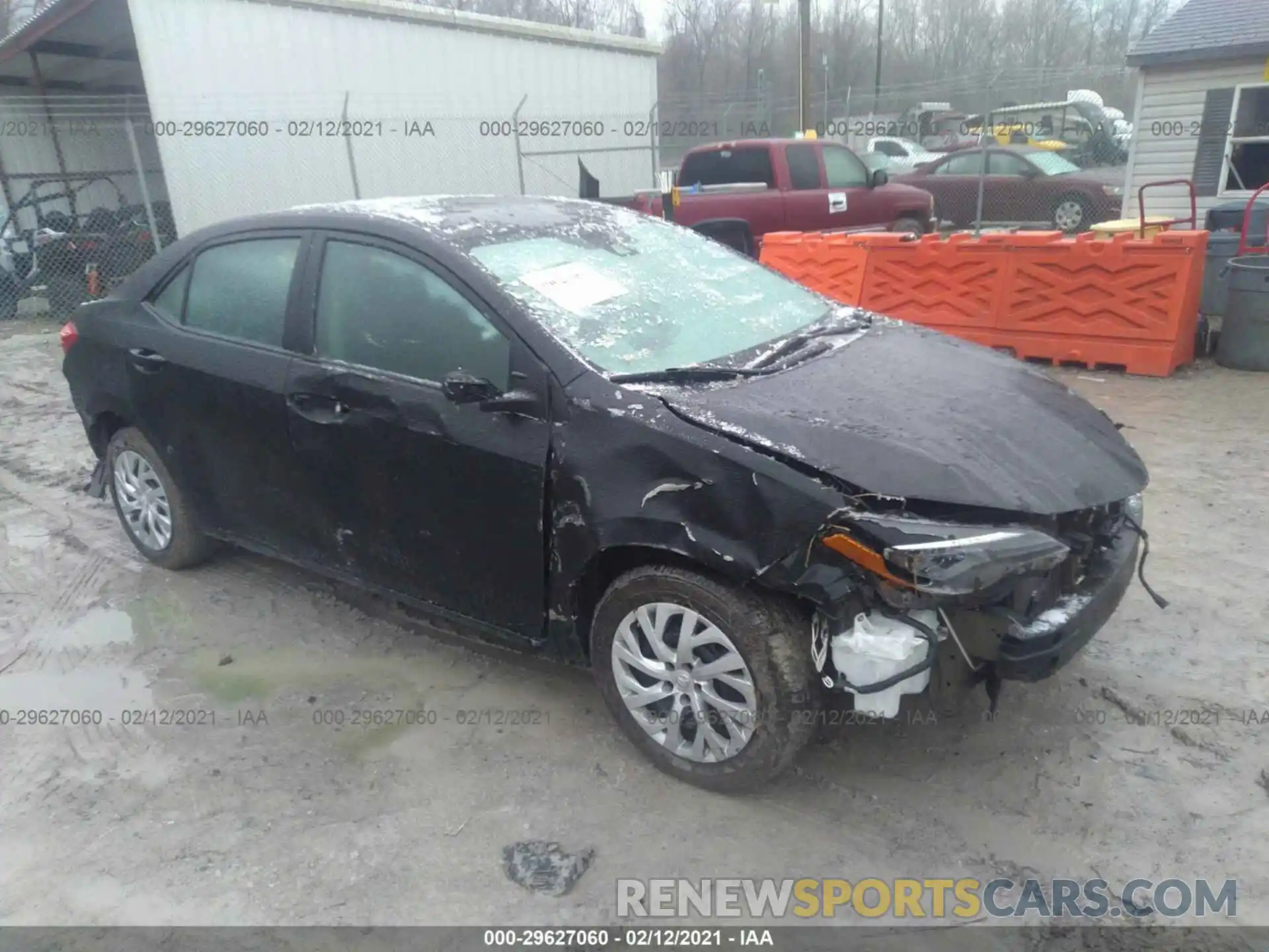 1 Photograph of a damaged car 5YFBURHE4KP871543 TOYOTA COROLLA 2019