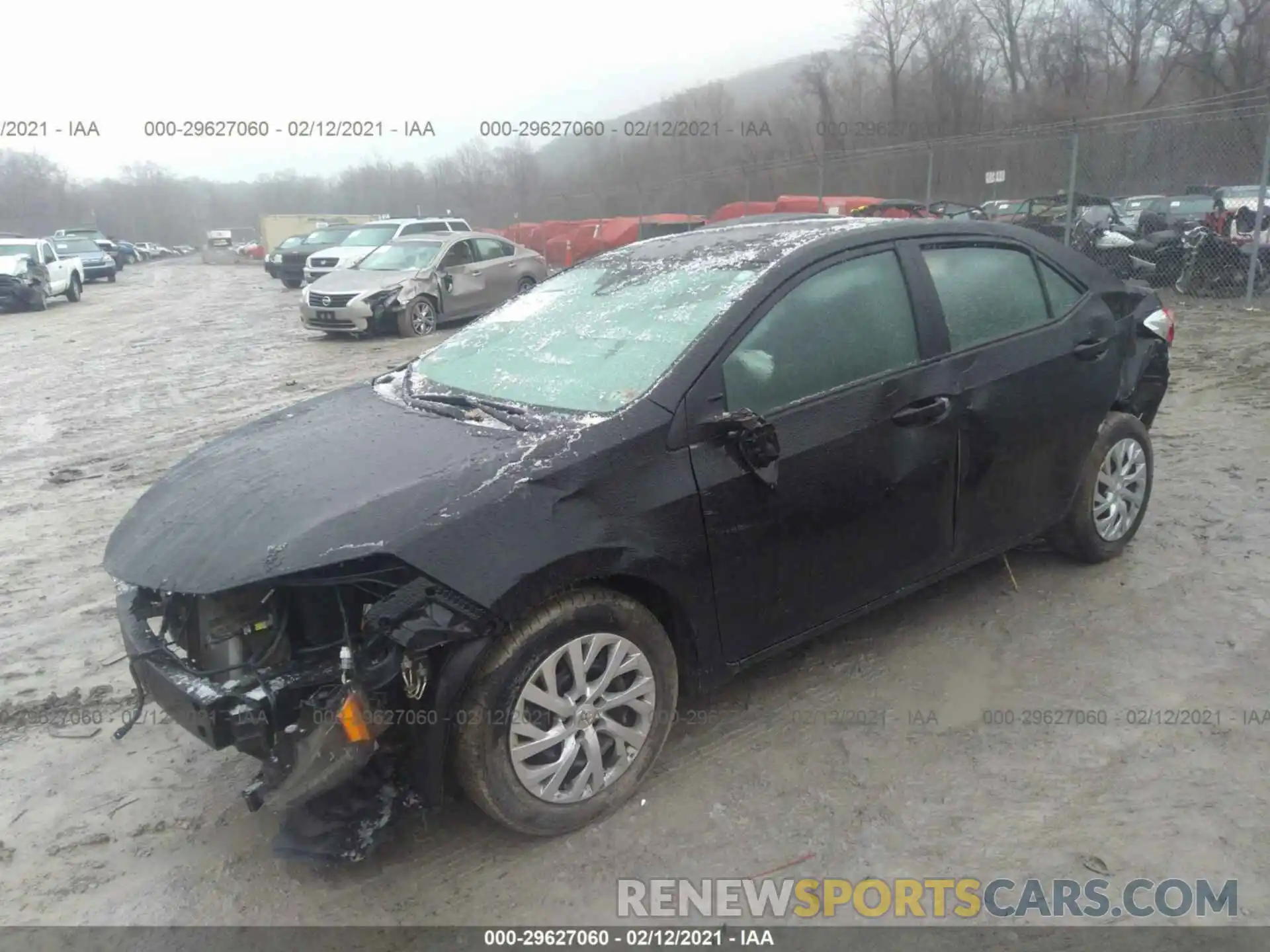 2 Photograph of a damaged car 5YFBURHE4KP871543 TOYOTA COROLLA 2019