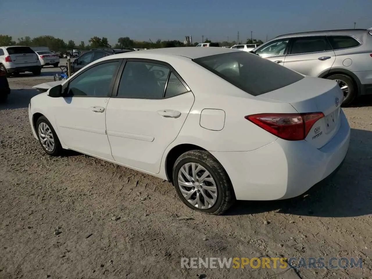 2 Photograph of a damaged car 5YFBURHE4KP872367 TOYOTA COROLLA 2019