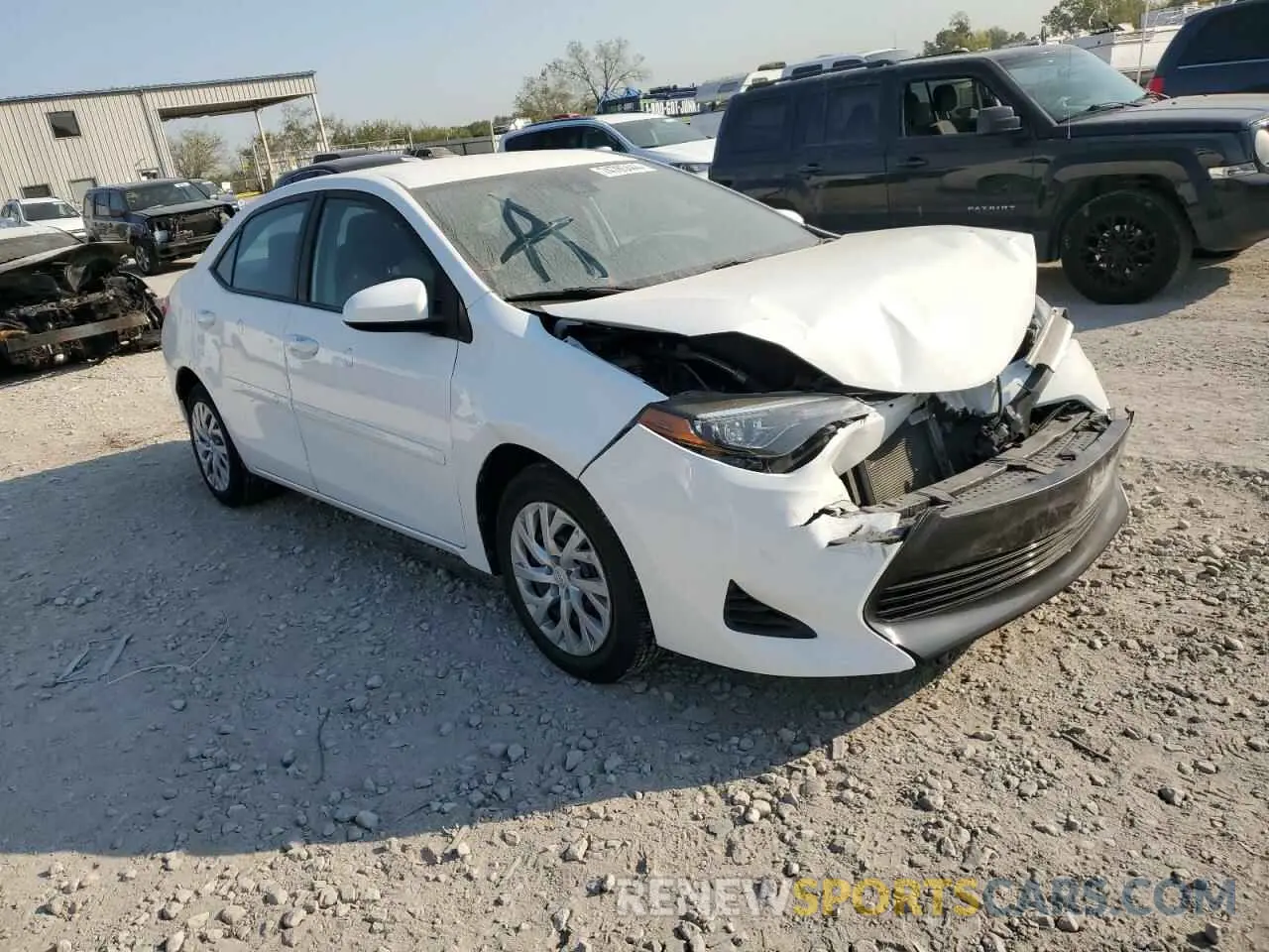 4 Photograph of a damaged car 5YFBURHE4KP872367 TOYOTA COROLLA 2019