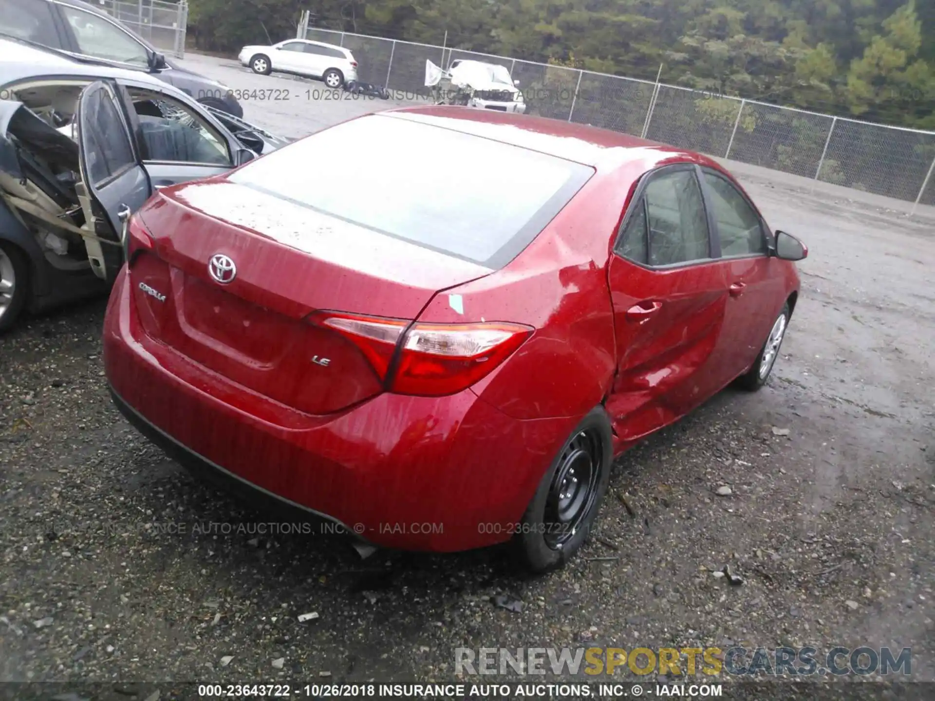 4 Photograph of a damaged car 5YFBURHE4KP872580 Toyota Corolla 2019