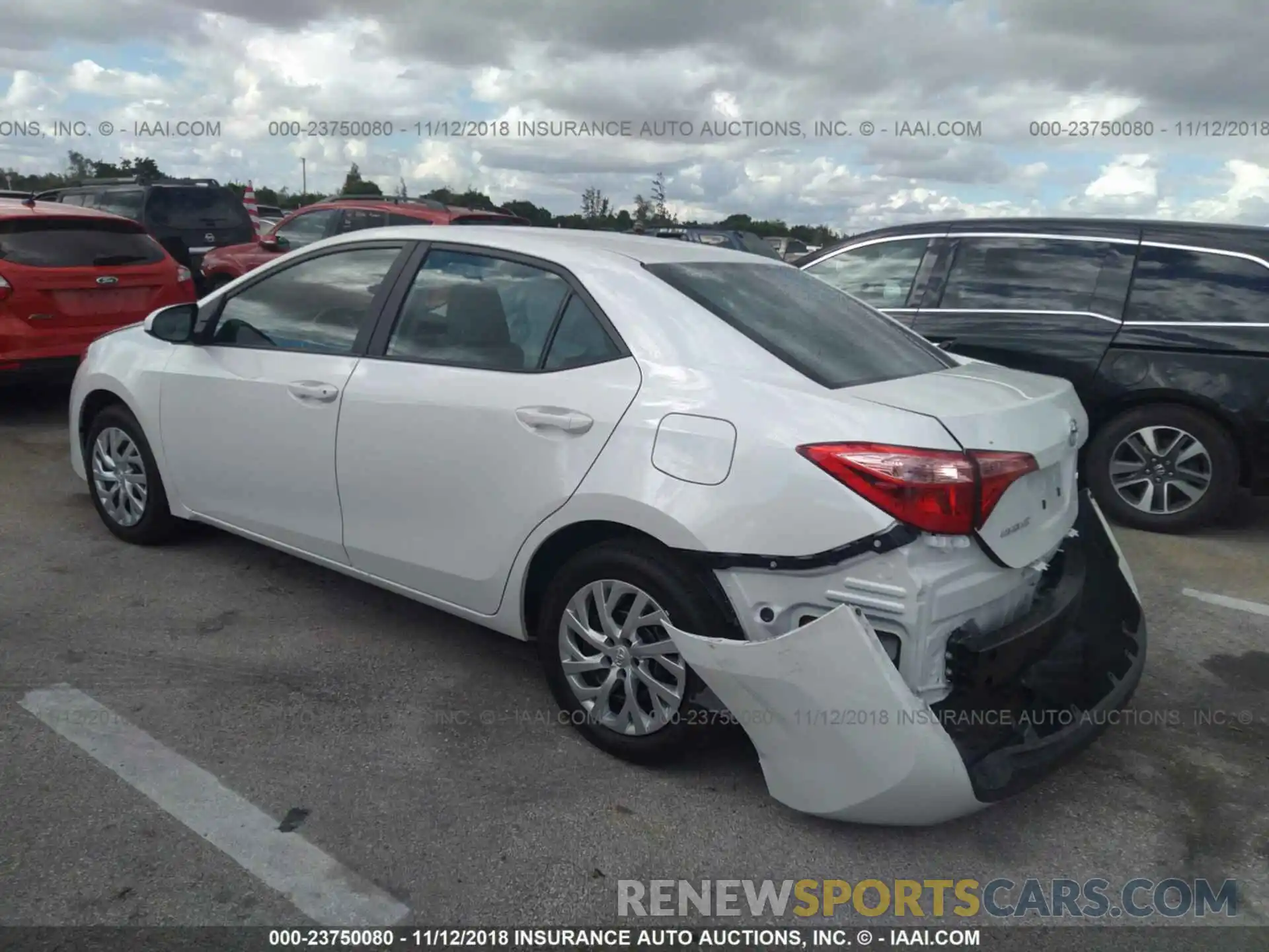 3 Photograph of a damaged car 5YFBURHE4KP872644 TOYOTA COROLLA 2019