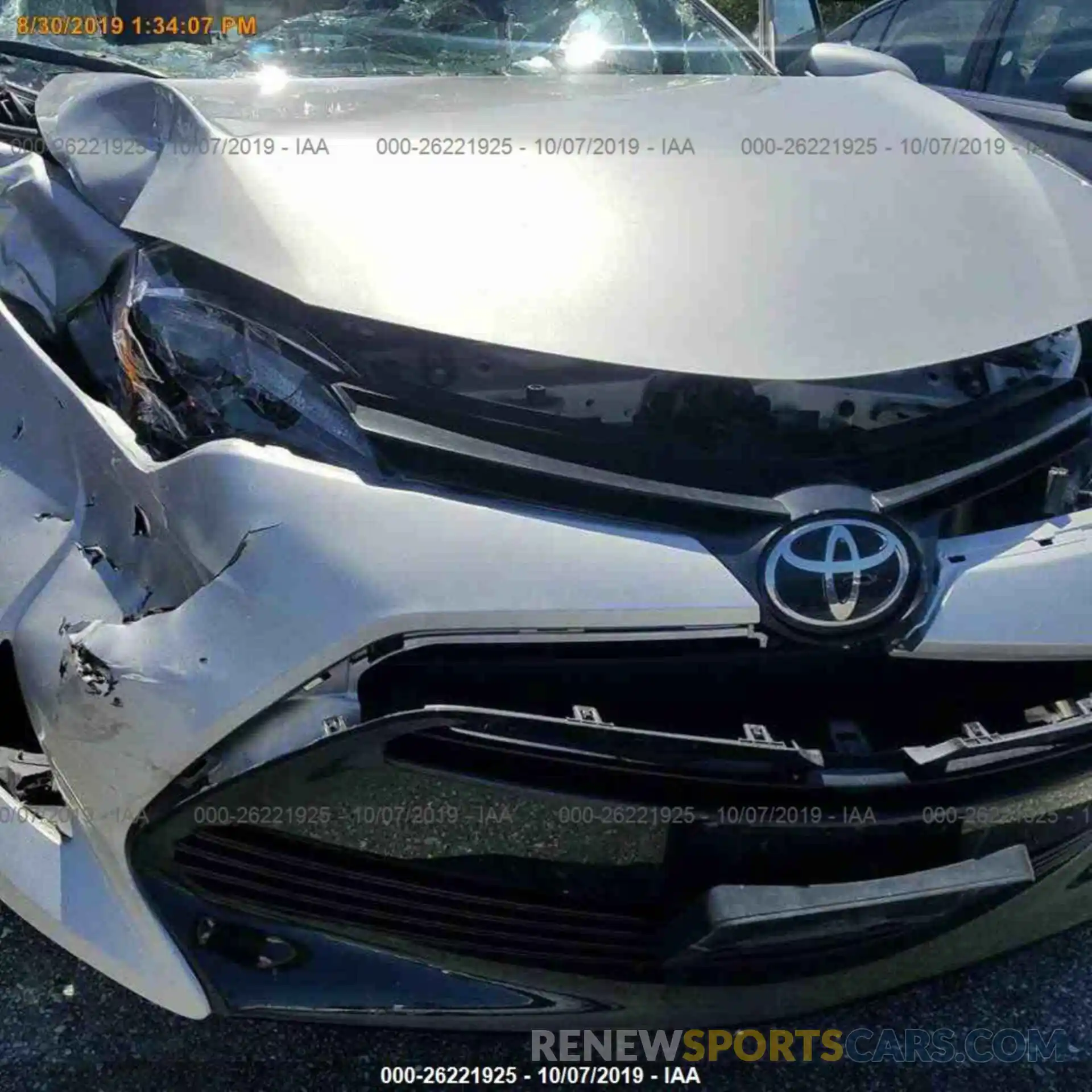 12 Photograph of a damaged car 5YFBURHE4KP873504 TOYOTA COROLLA 2019