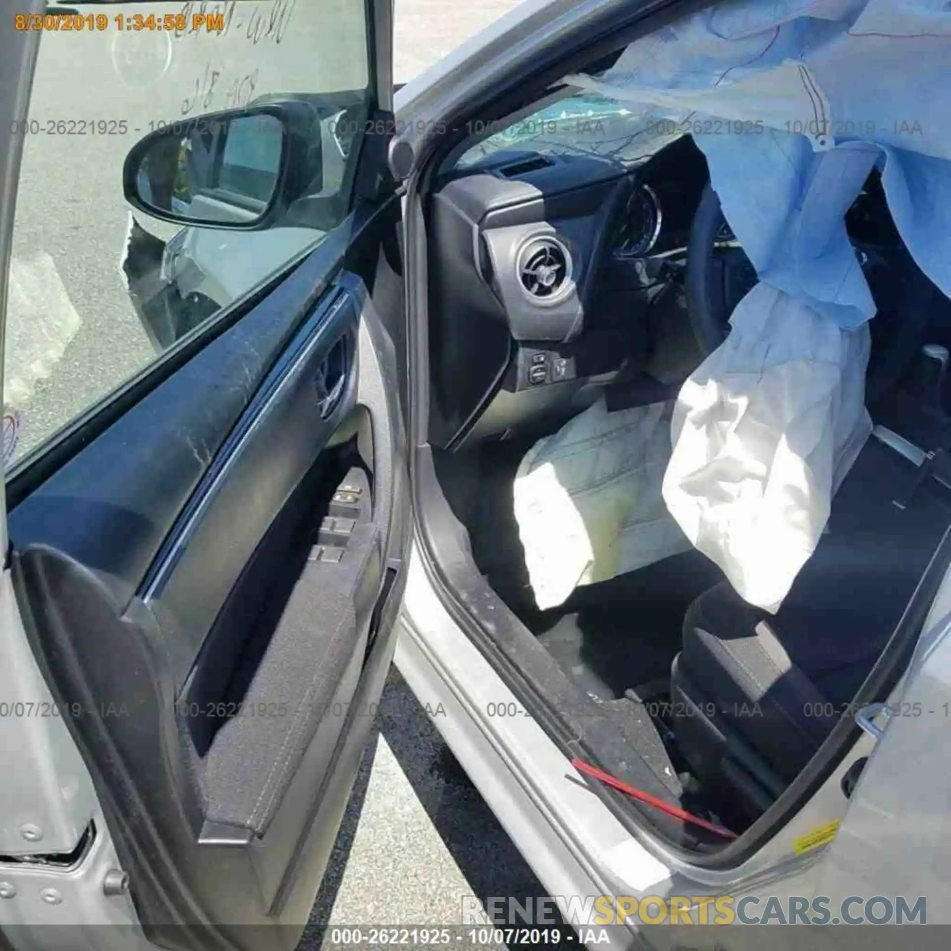 15 Photograph of a damaged car 5YFBURHE4KP873504 TOYOTA COROLLA 2019