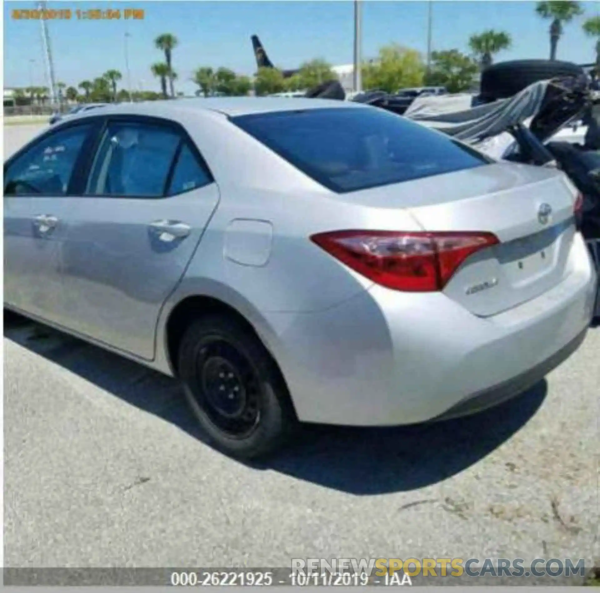 3 Photograph of a damaged car 5YFBURHE4KP873504 TOYOTA COROLLA 2019