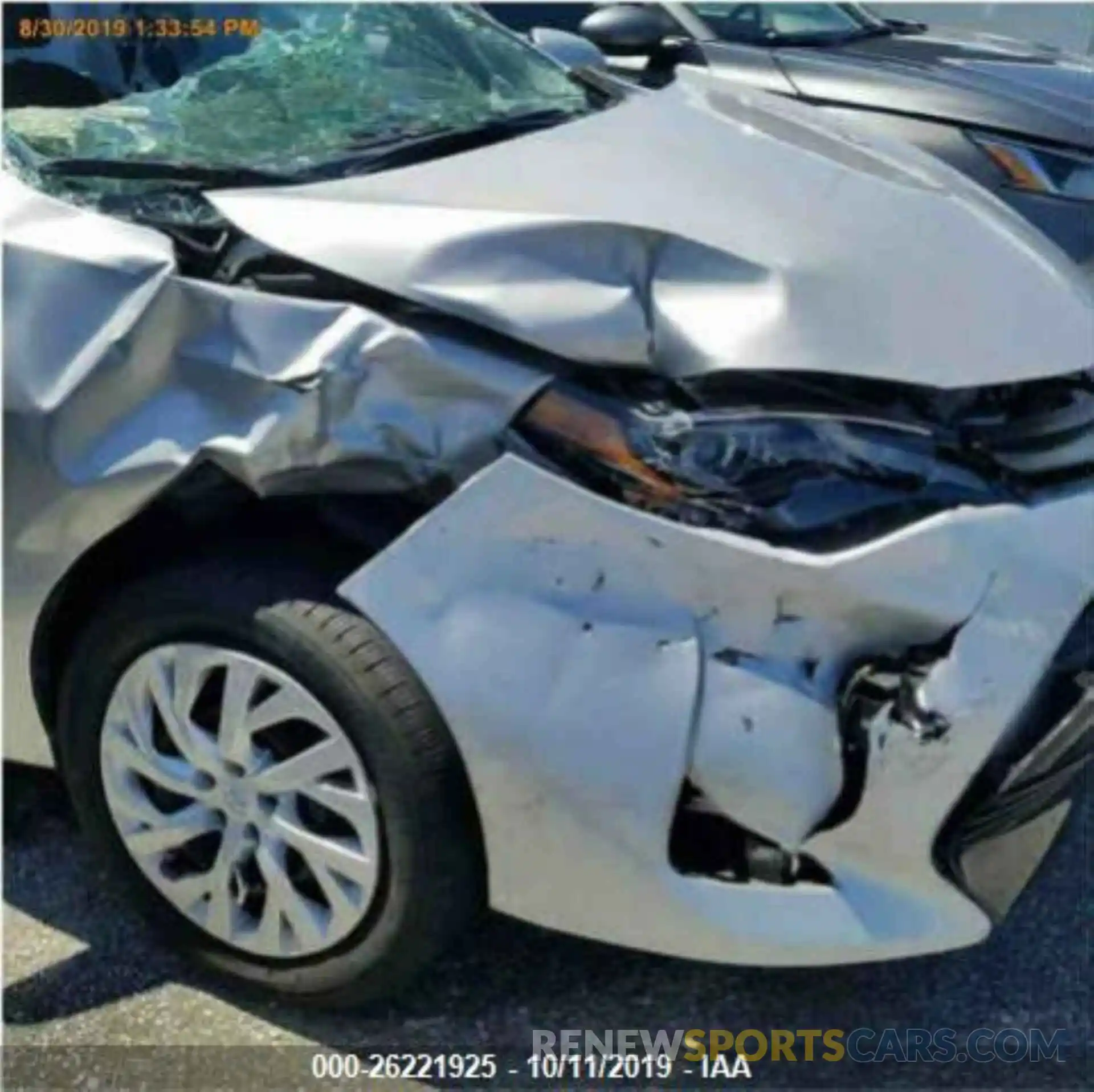 6 Photograph of a damaged car 5YFBURHE4KP873504 TOYOTA COROLLA 2019