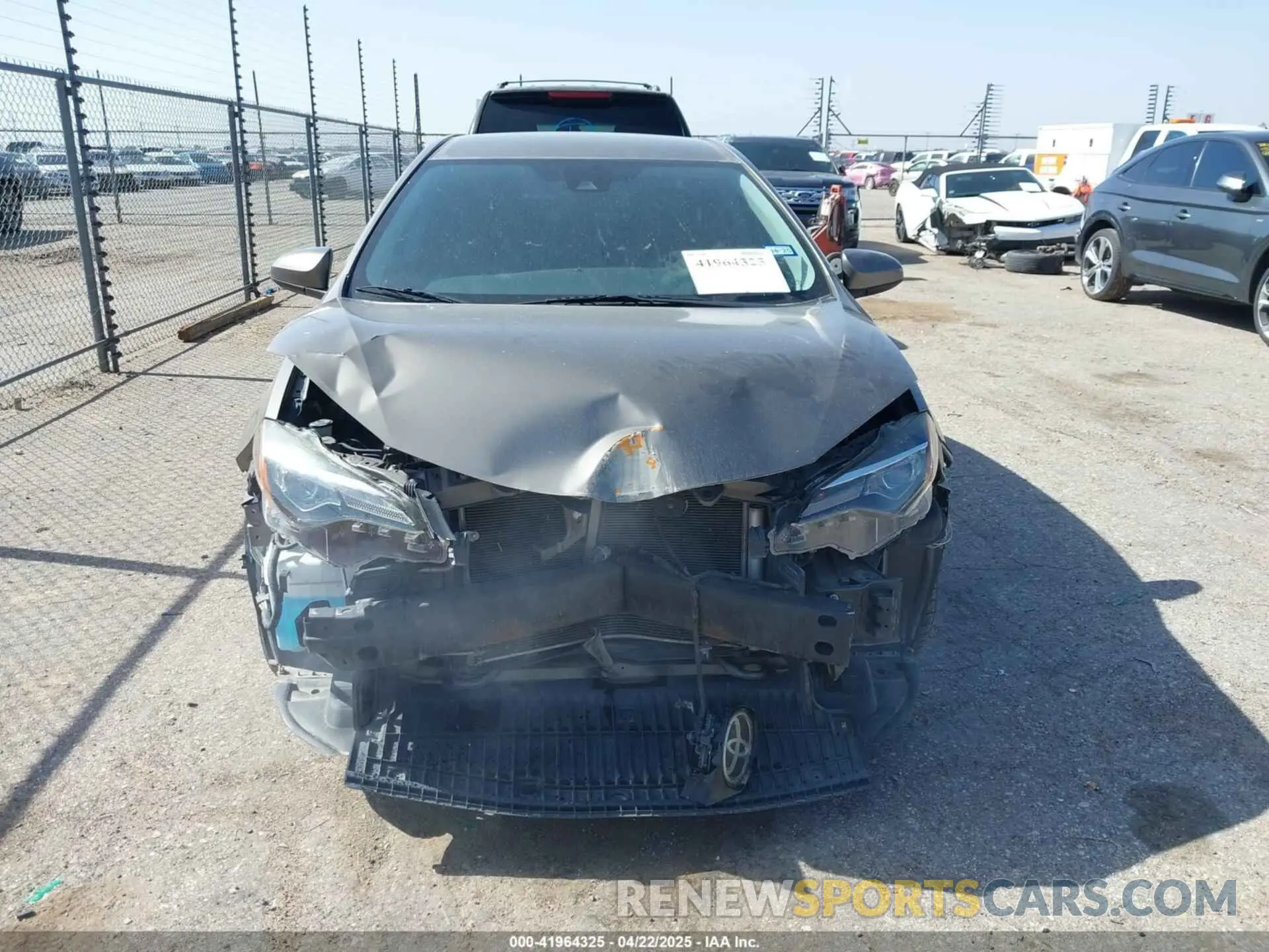 13 Photograph of a damaged car 5YFBURHE4KP873647 TOYOTA COROLLA 2019