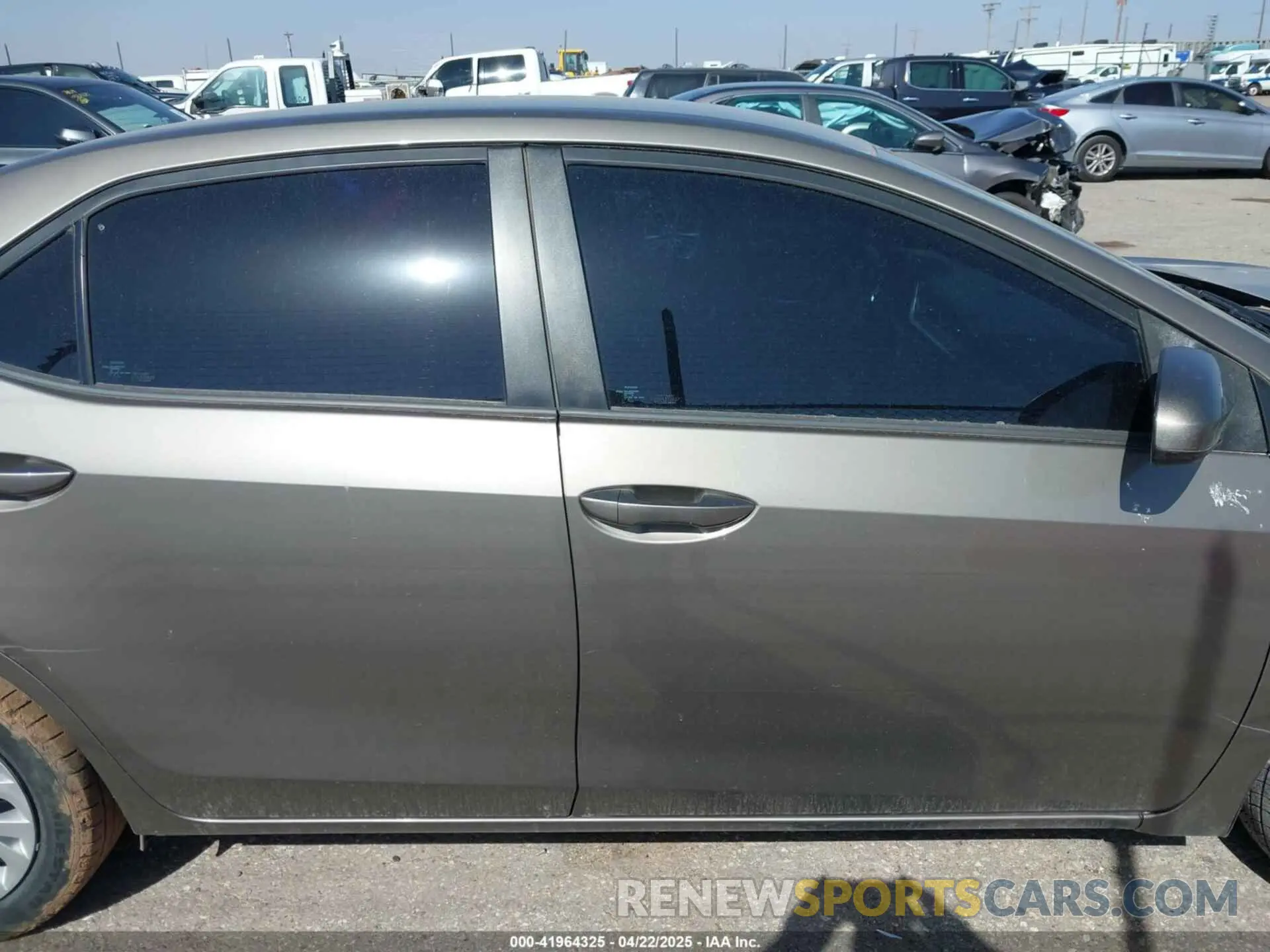 14 Photograph of a damaged car 5YFBURHE4KP873647 TOYOTA COROLLA 2019