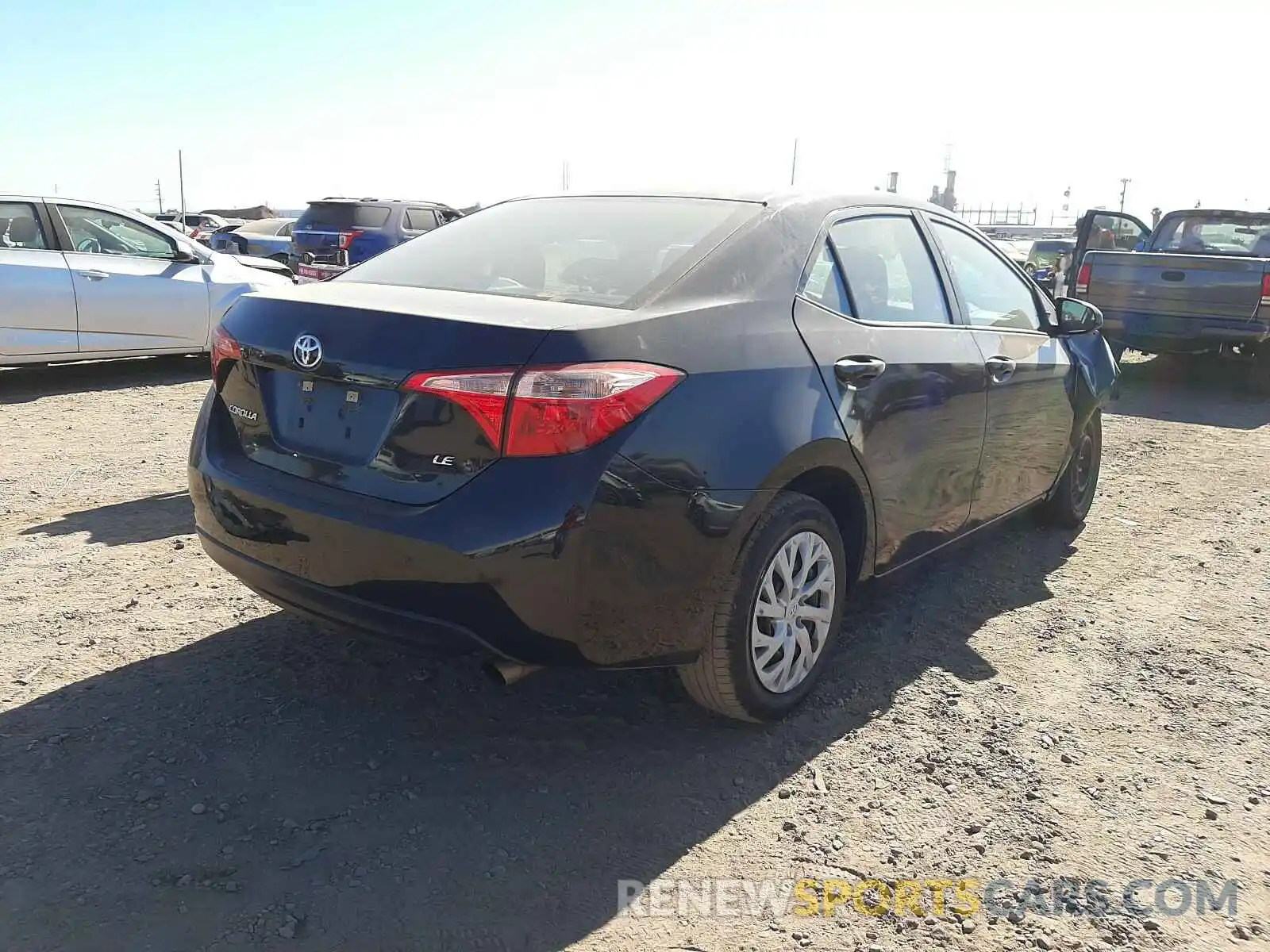 4 Photograph of a damaged car 5YFBURHE4KP875379 TOYOTA COROLLA 2019