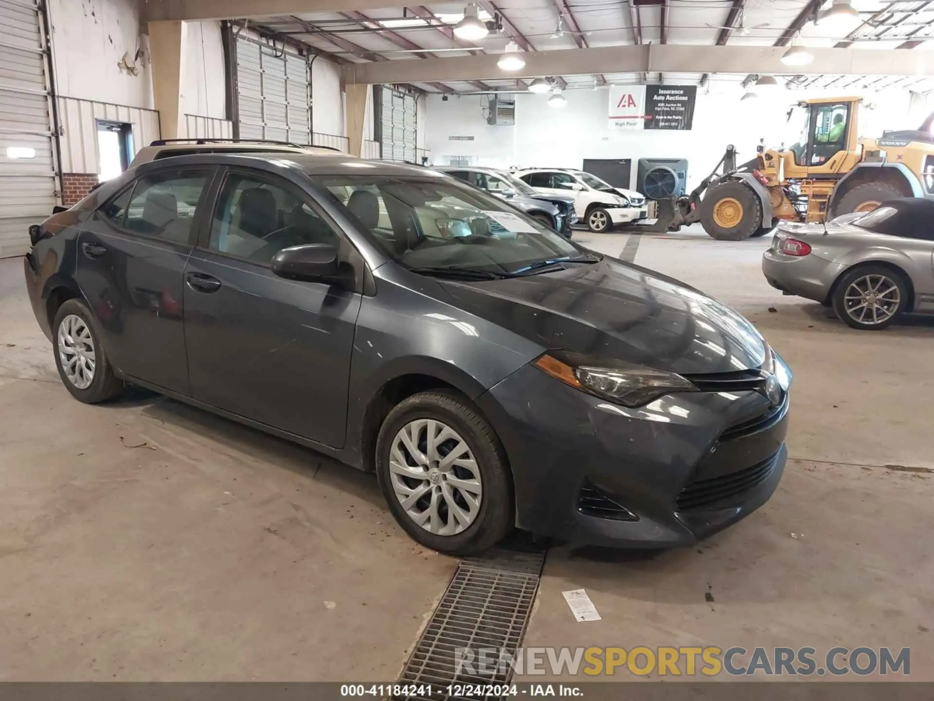 1 Photograph of a damaged car 5YFBURHE4KP878136 TOYOTA COROLLA 2019