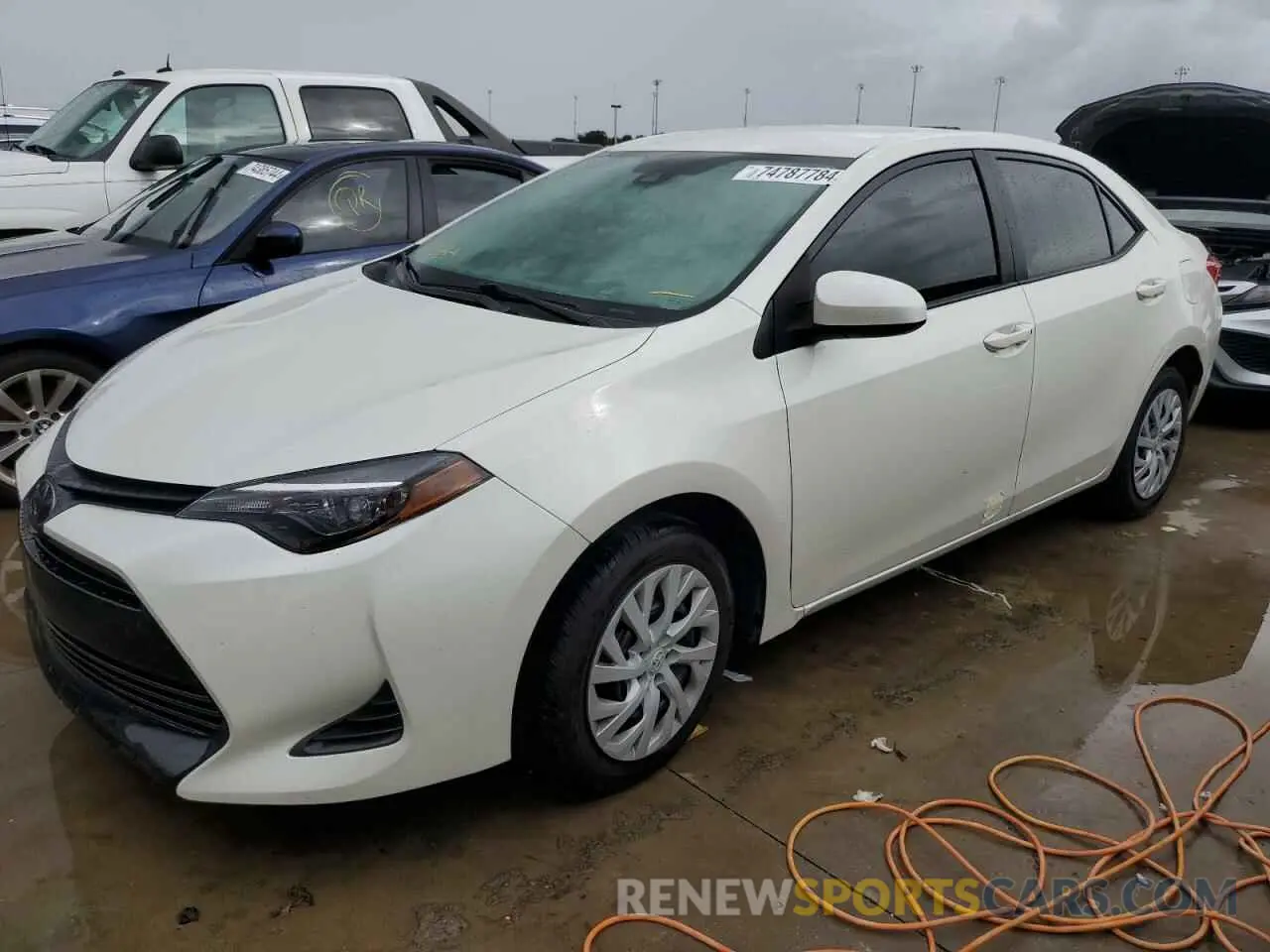 1 Photograph of a damaged car 5YFBURHE4KP880100 TOYOTA COROLLA 2019