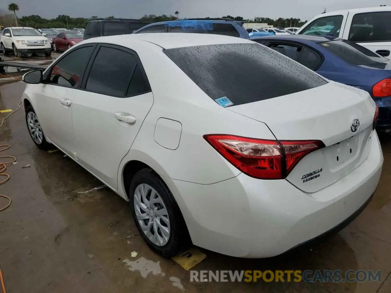 2 Photograph of a damaged car 5YFBURHE4KP880100 TOYOTA COROLLA 2019