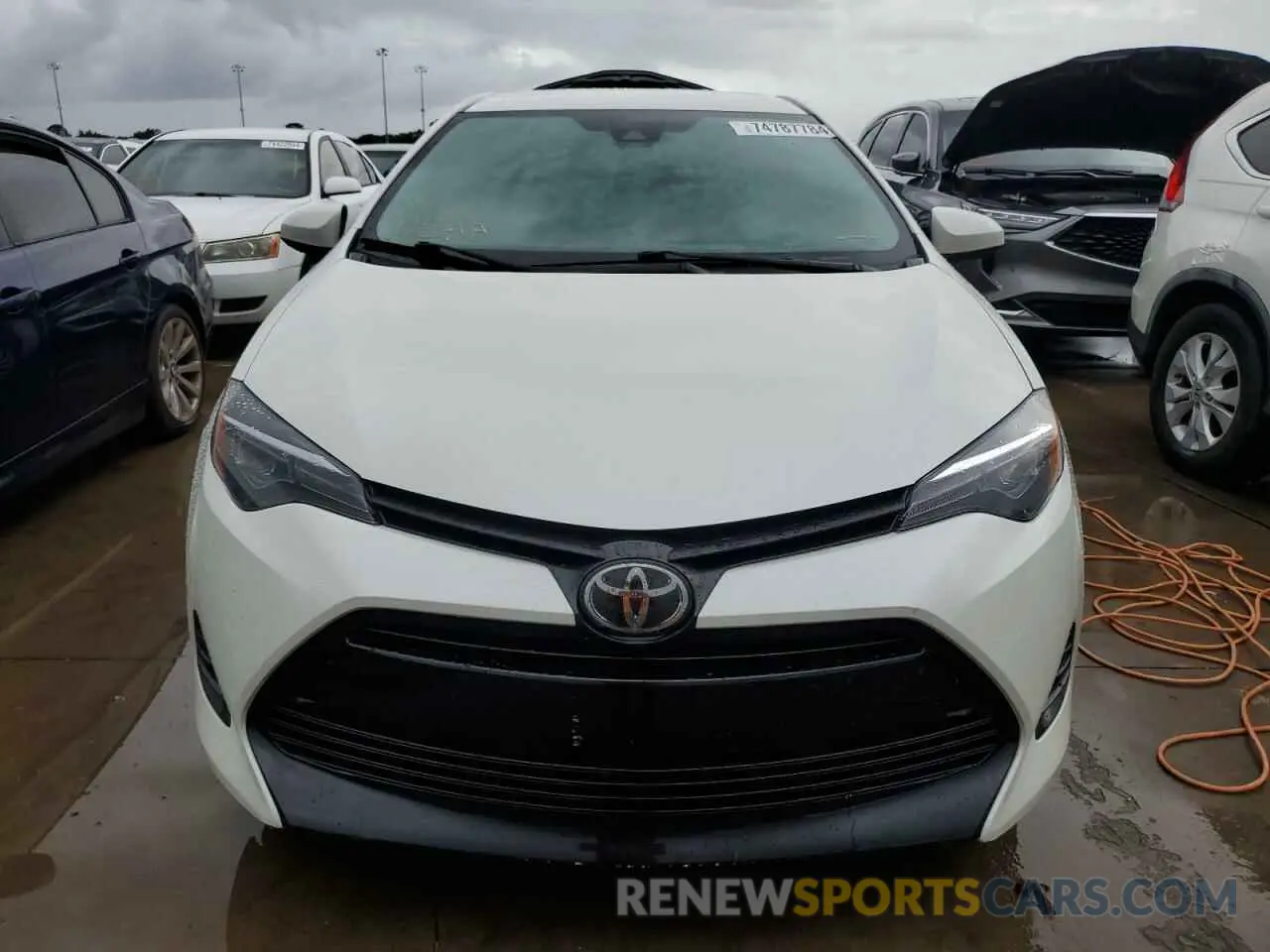 5 Photograph of a damaged car 5YFBURHE4KP880100 TOYOTA COROLLA 2019