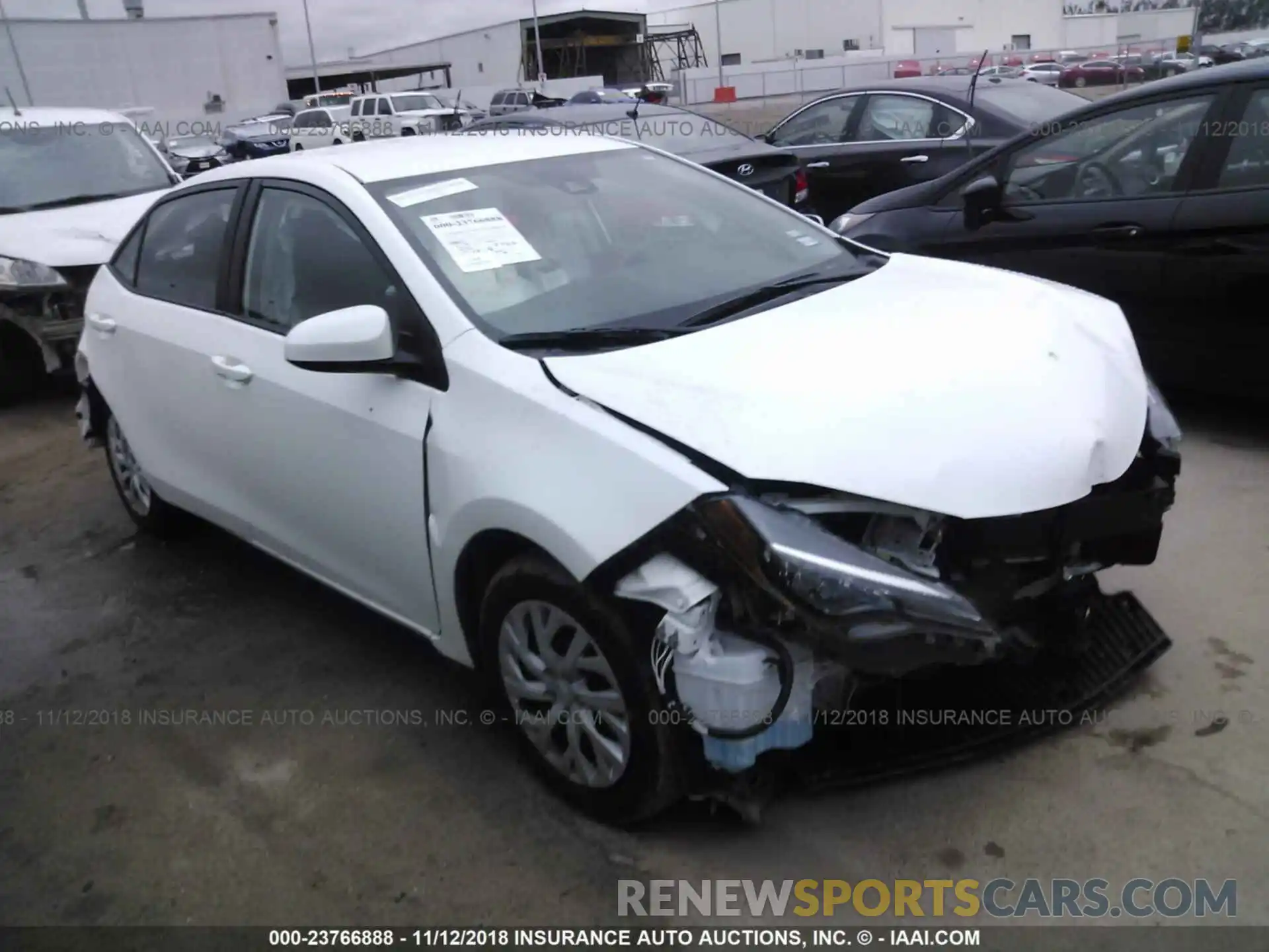 1 Photograph of a damaged car 5YFBURHE4KP880310 Toyota Corolla 2019