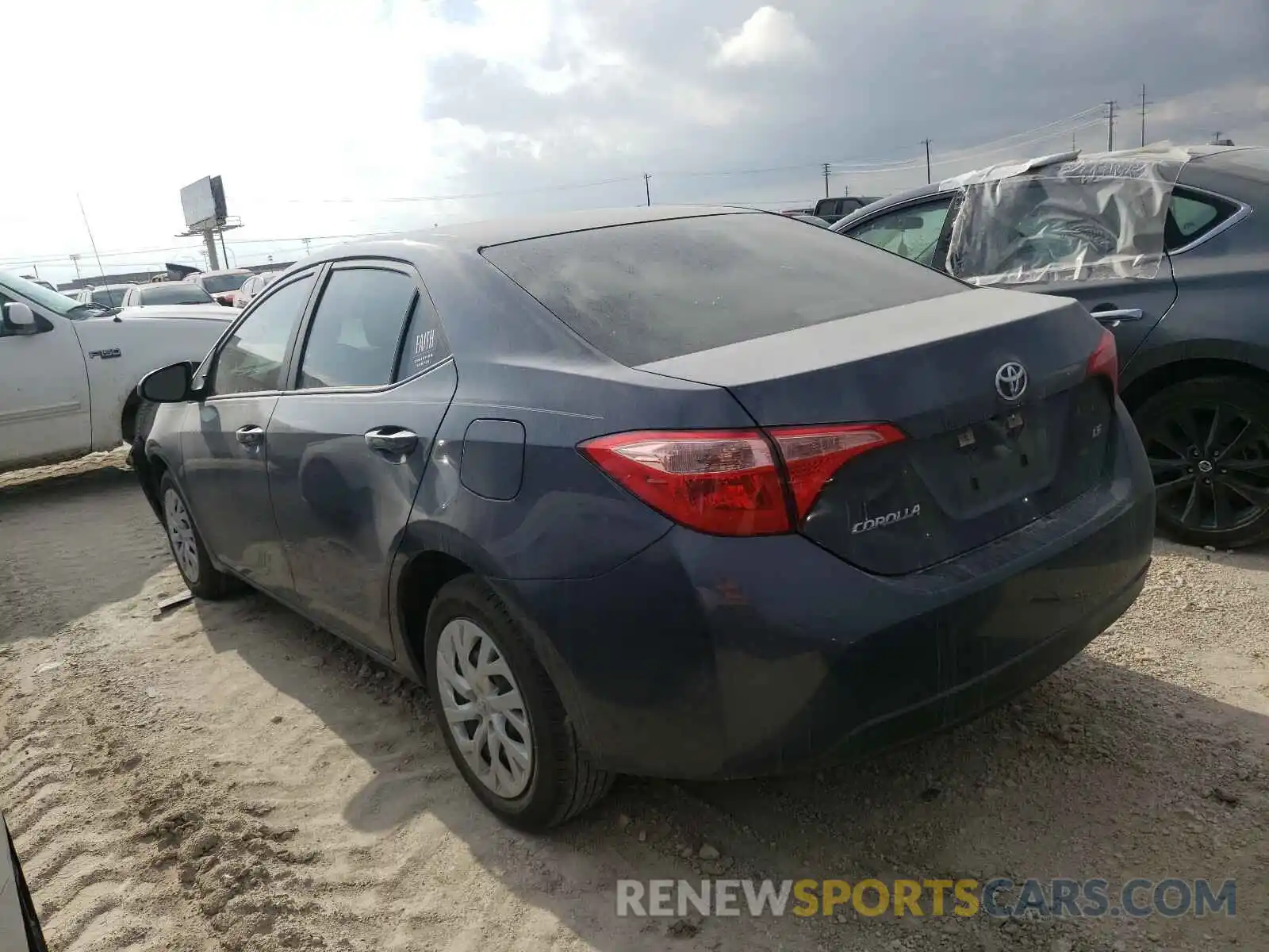 3 Photograph of a damaged car 5YFBURHE4KP880677 TOYOTA COROLLA 2019