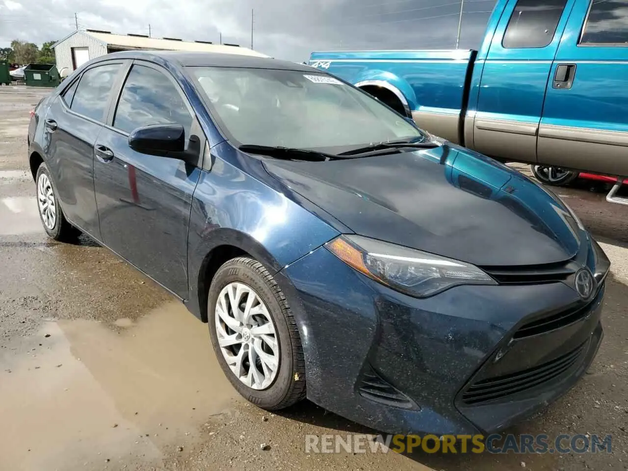 1 Photograph of a damaged car 5YFBURHE4KP882283 TOYOTA COROLLA 2019