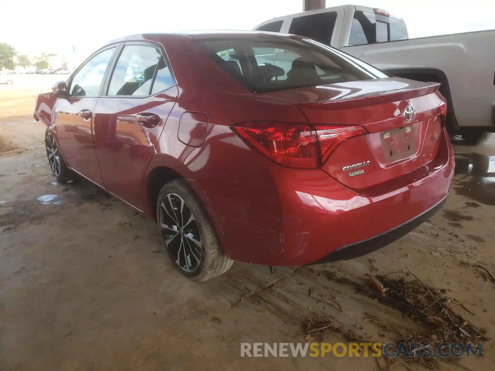 3 Photograph of a damaged car 5YFBURHE4KP882381 TOYOTA COROLLA 2019