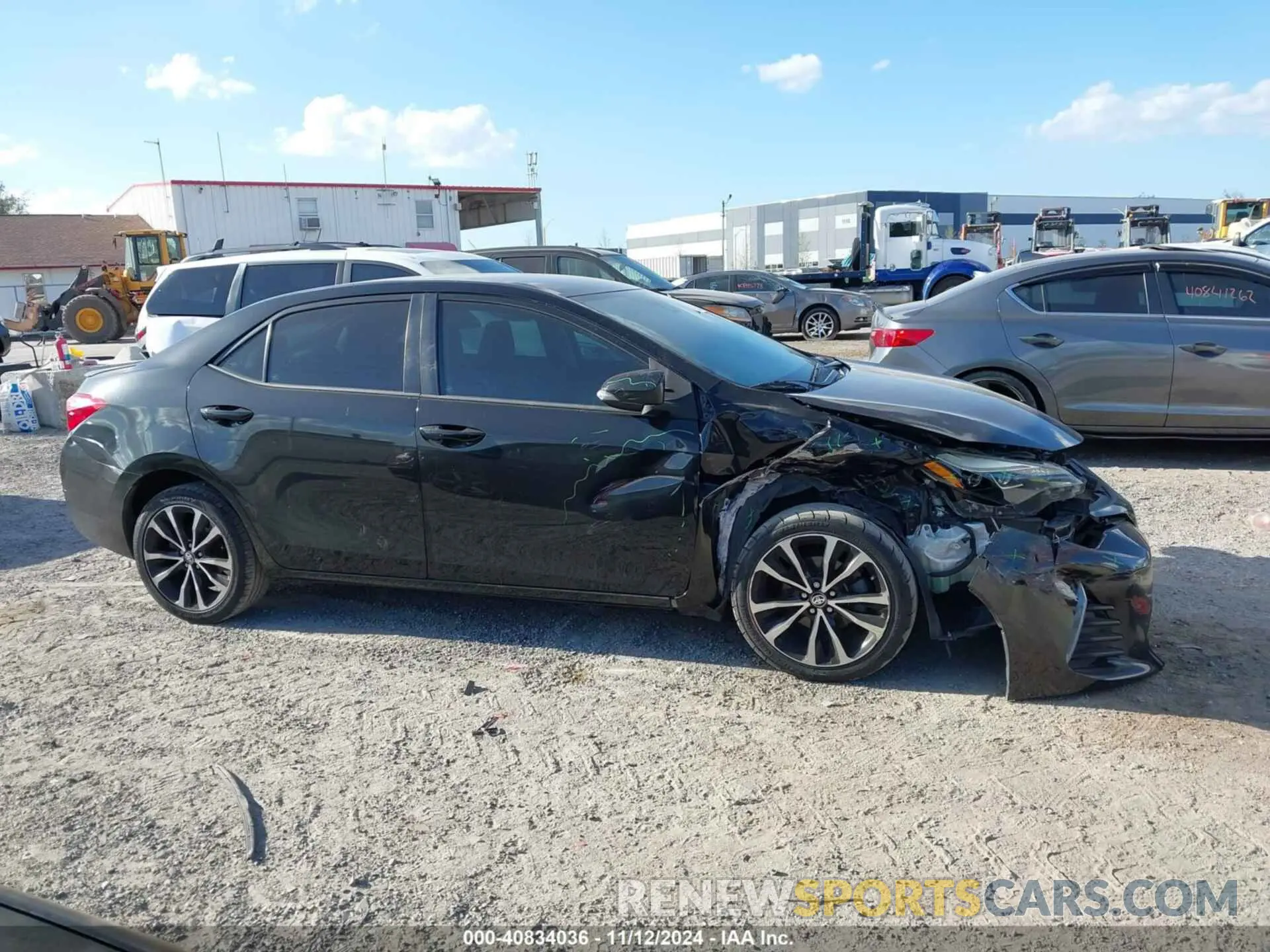 13 Photograph of a damaged car 5YFBURHE4KP884535 TOYOTA COROLLA 2019