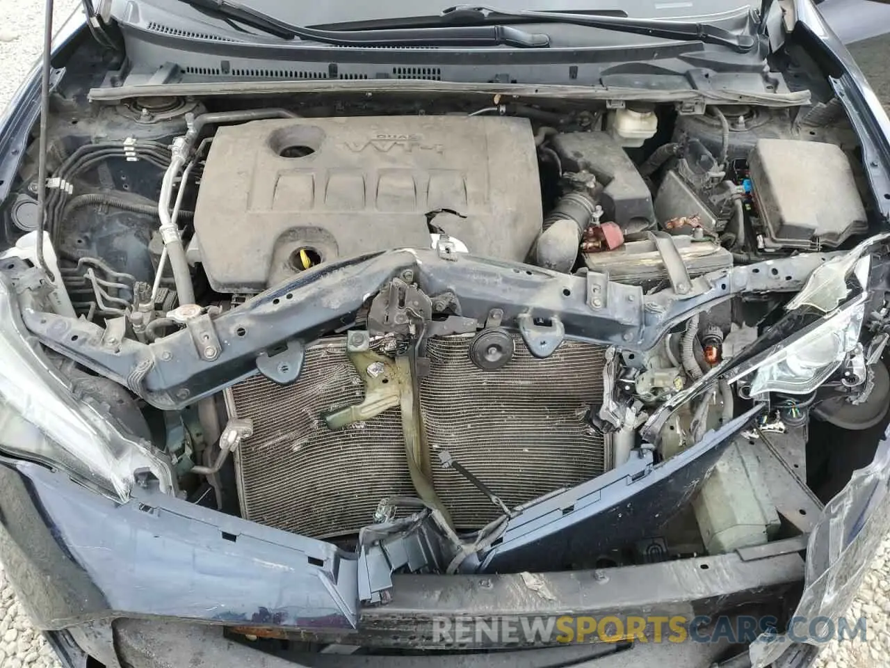 11 Photograph of a damaged car 5YFBURHE4KP887144 TOYOTA COROLLA 2019