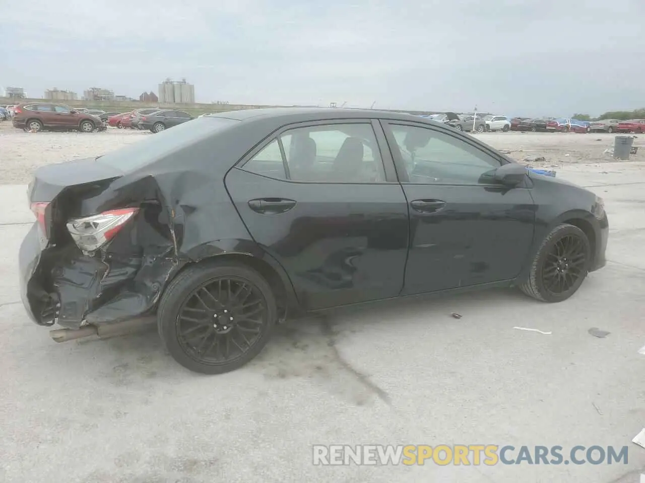 3 Photograph of a damaged car 5YFBURHE4KP887998 TOYOTA COROLLA 2019