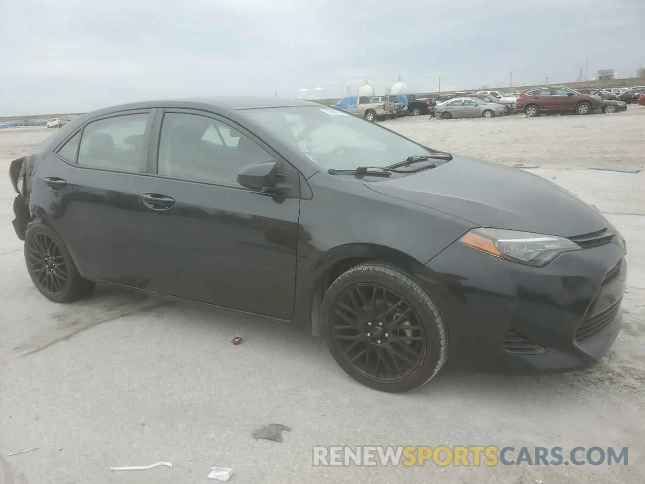 4 Photograph of a damaged car 5YFBURHE4KP887998 TOYOTA COROLLA 2019