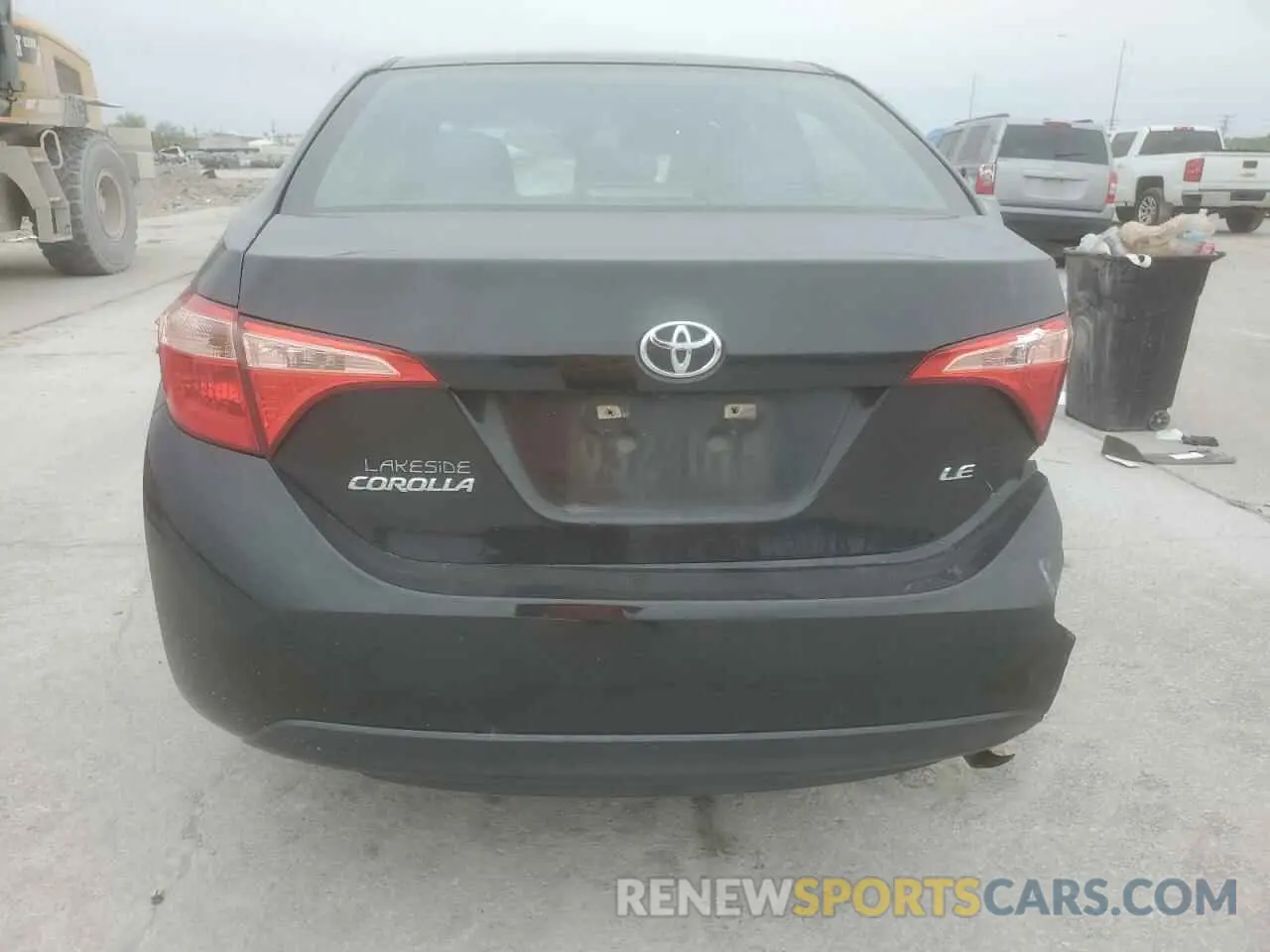 6 Photograph of a damaged car 5YFBURHE4KP887998 TOYOTA COROLLA 2019