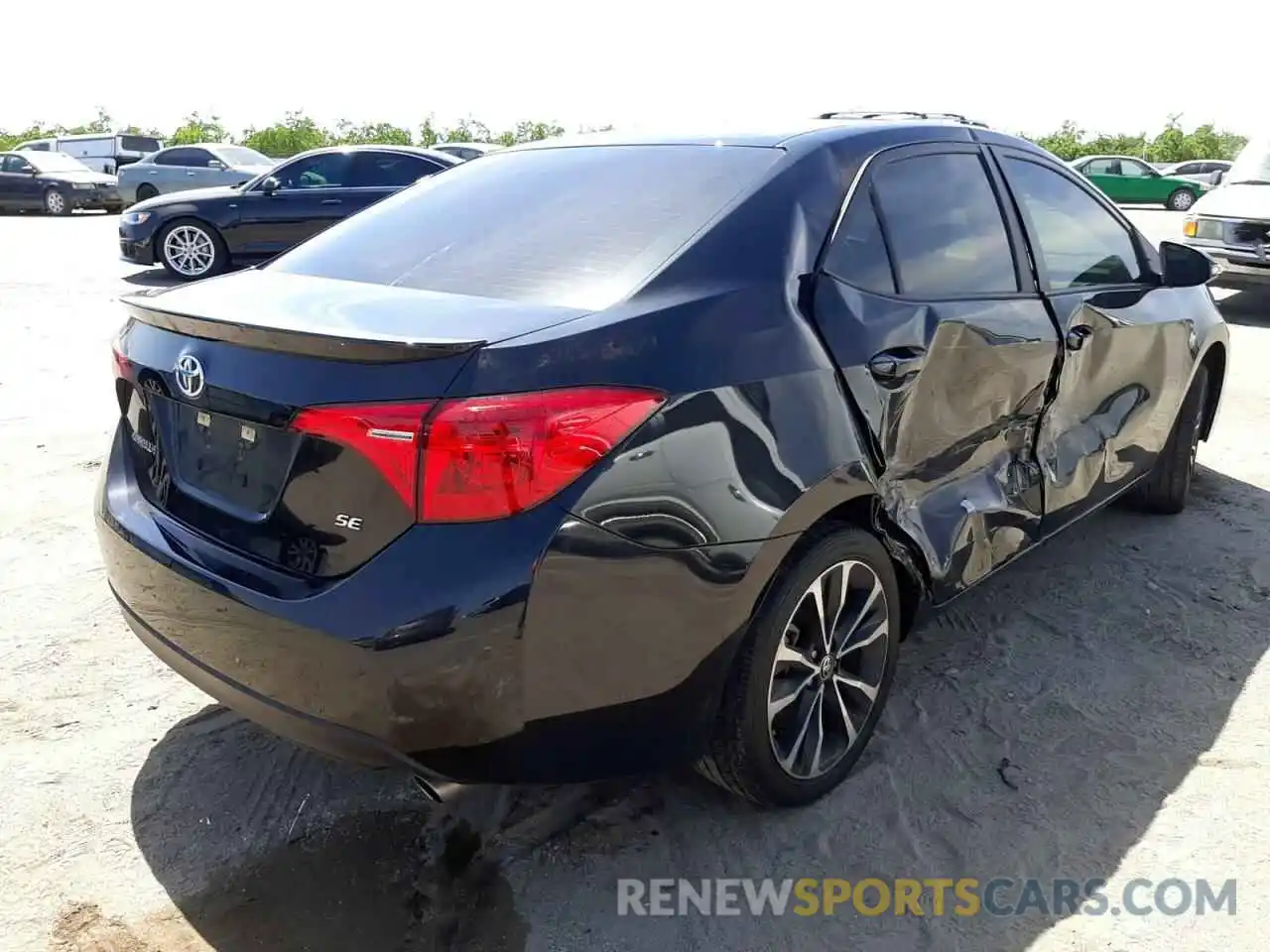 4 Photograph of a damaged car 5YFBURHE4KP889816 TOYOTA COROLLA 2019