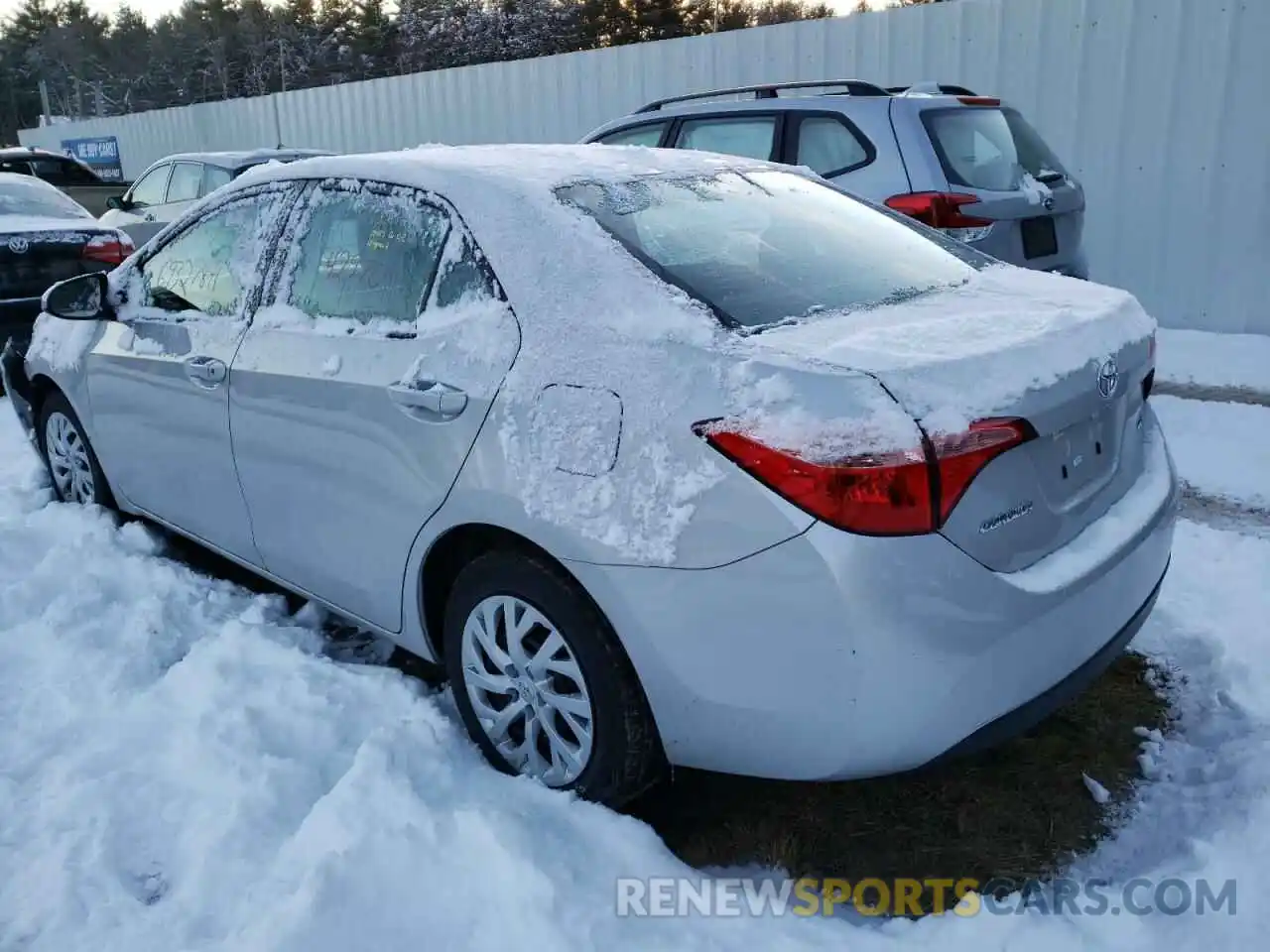 3 Photograph of a damaged car 5YFBURHE4KP889945 TOYOTA COROLLA 2019