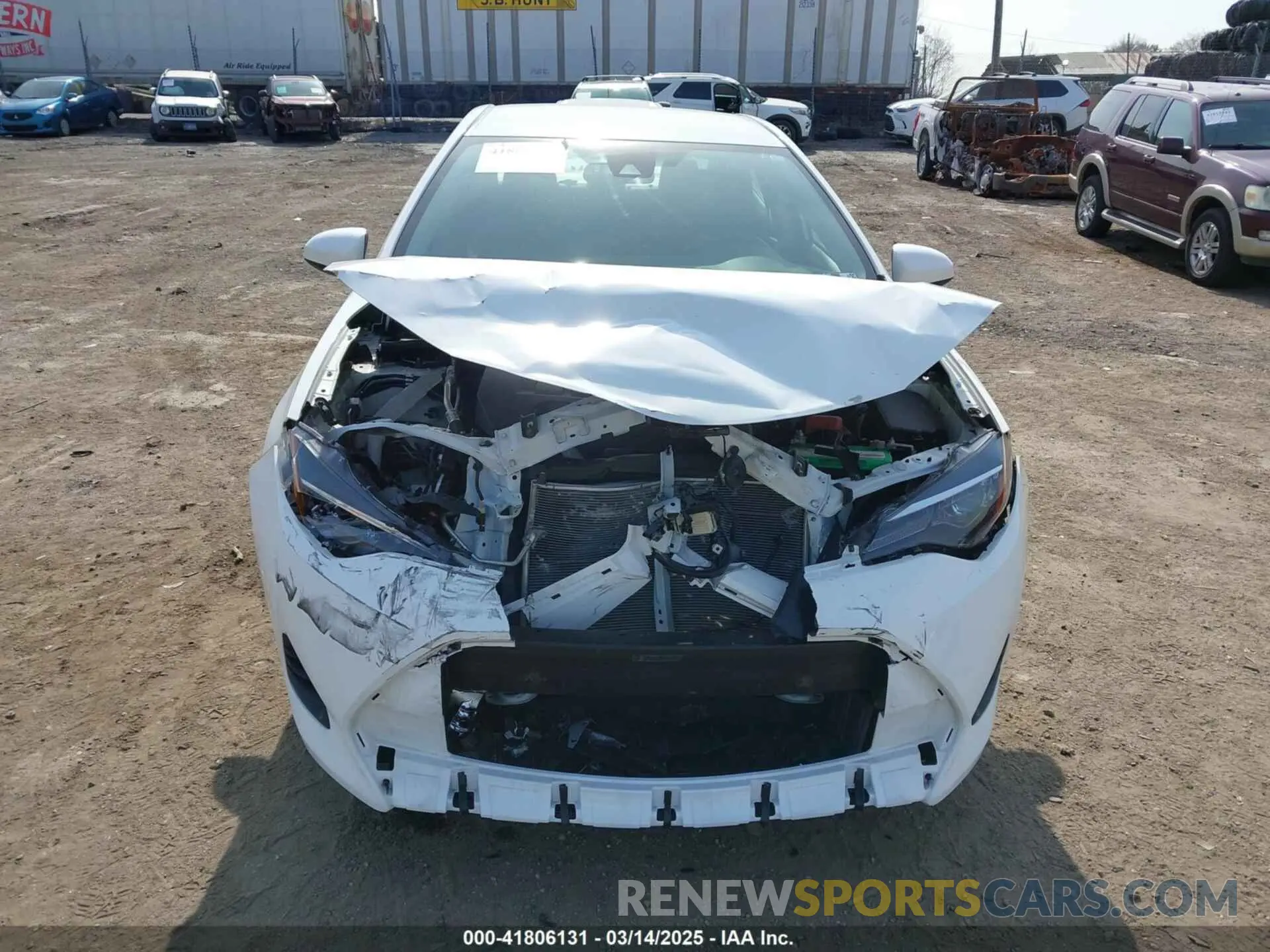 13 Photograph of a damaged car 5YFBURHE4KP891033 TOYOTA COROLLA 2019