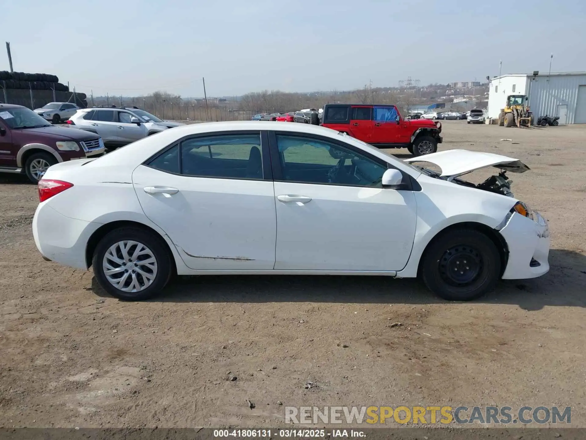 14 Photograph of a damaged car 5YFBURHE4KP891033 TOYOTA COROLLA 2019