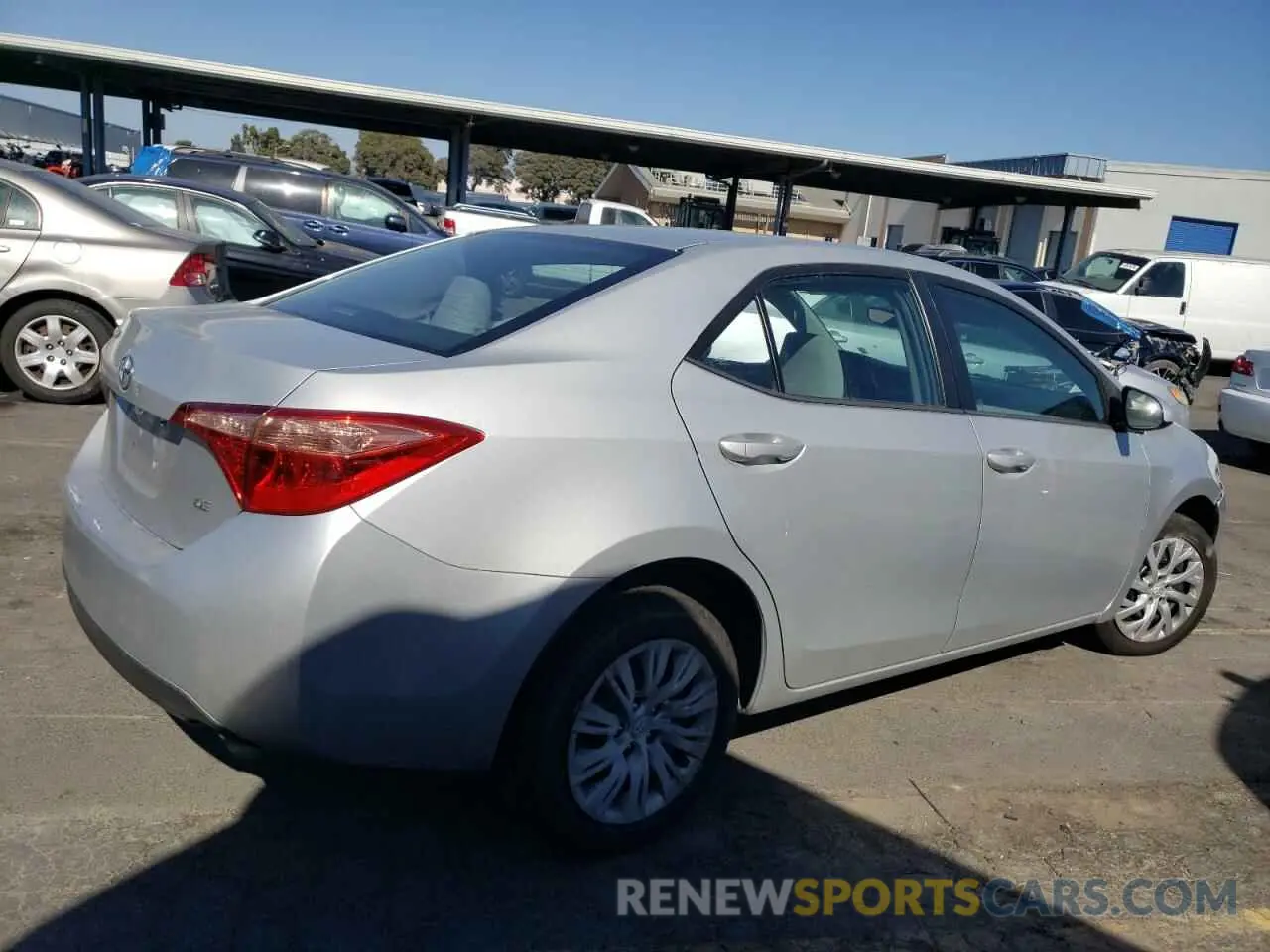 3 Photograph of a damaged car 5YFBURHE4KP891632 TOYOTA COROLLA 2019