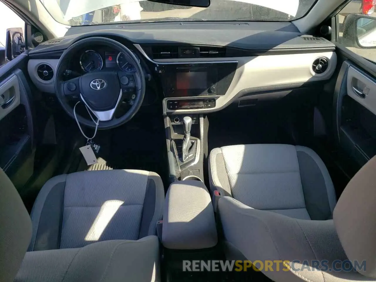 8 Photograph of a damaged car 5YFBURHE4KP891632 TOYOTA COROLLA 2019