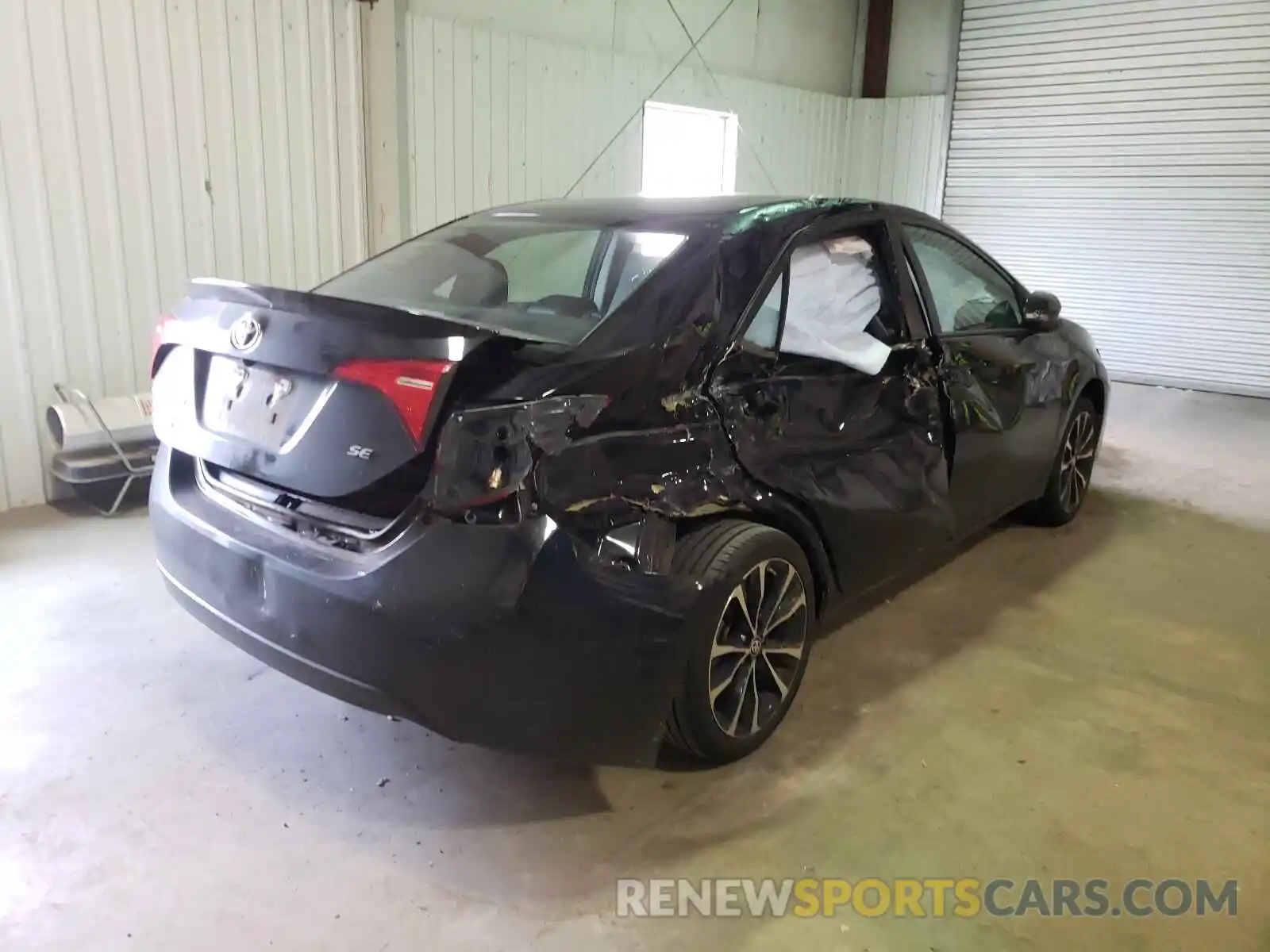 4 Photograph of a damaged car 5YFBURHE4KP893526 TOYOTA COROLLA 2019