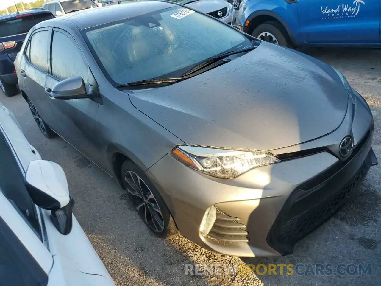 4 Photograph of a damaged car 5YFBURHE4KP894398 TOYOTA COROLLA 2019
