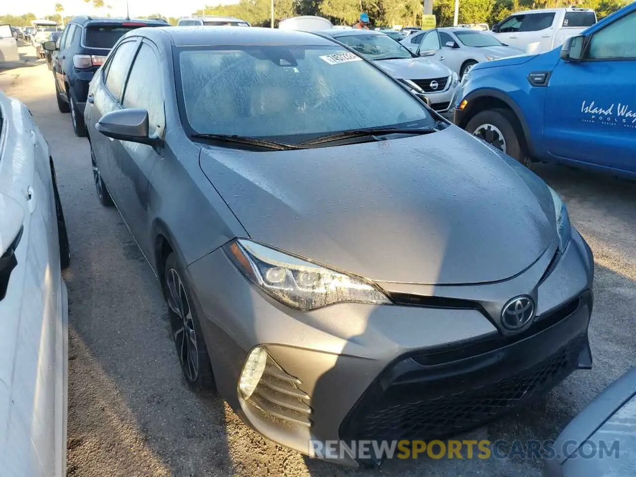 5 Photograph of a damaged car 5YFBURHE4KP894398 TOYOTA COROLLA 2019