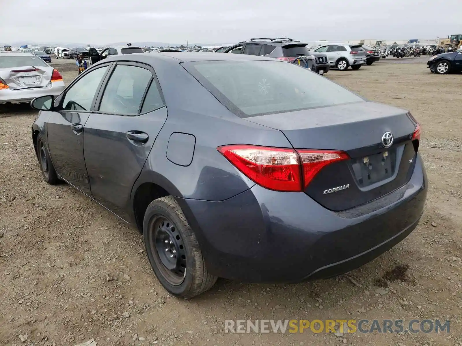 3 Photograph of a damaged car 5YFBURHE4KP895602 TOYOTA COROLLA 2019