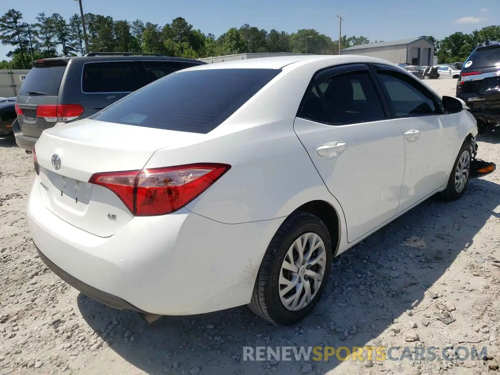 4 Photograph of a damaged car 5YFBURHE4KP897995 TOYOTA COROLLA 2019