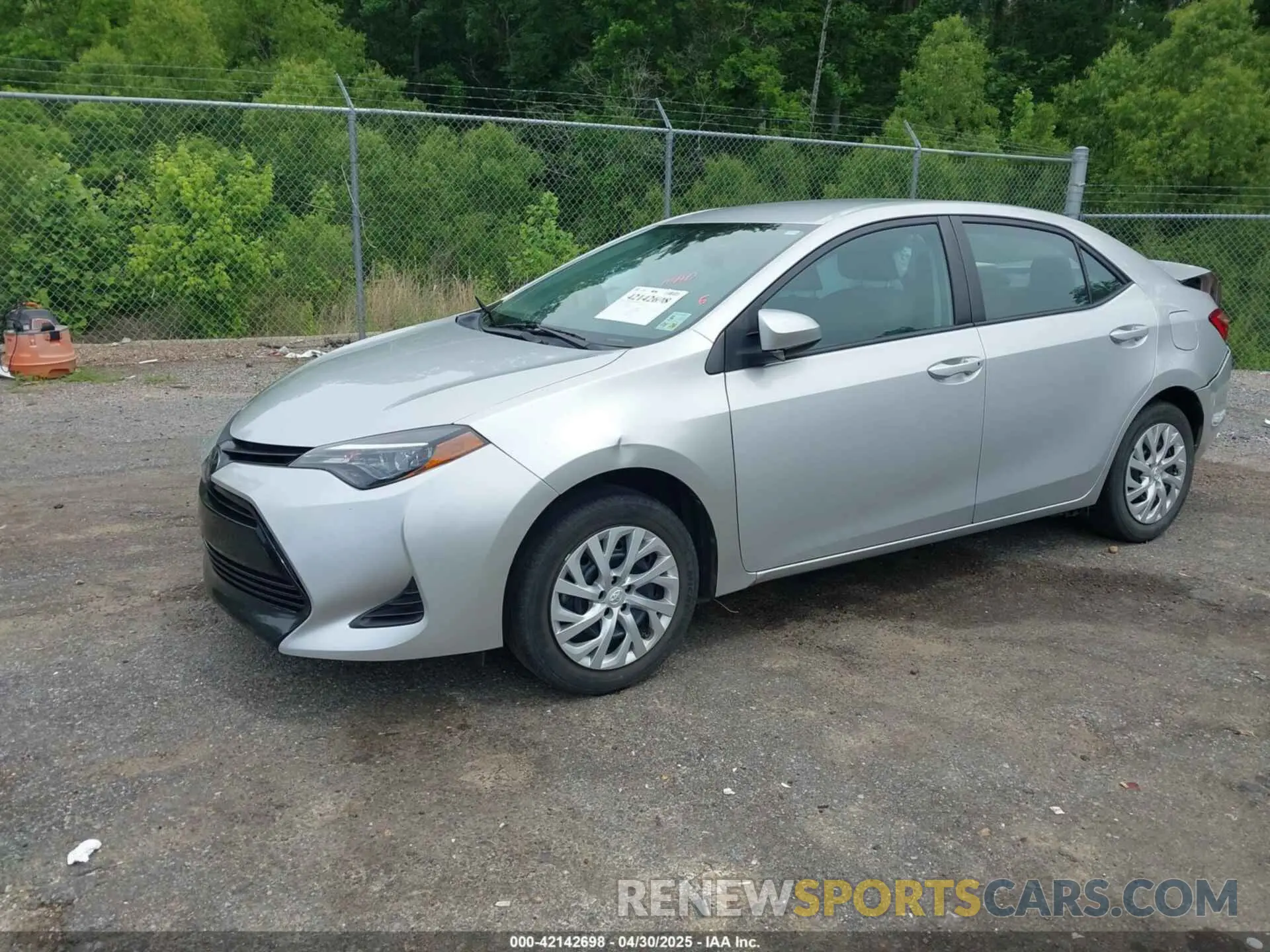 2 Photograph of a damaged car 5YFBURHE4KP898466 TOYOTA COROLLA 2019