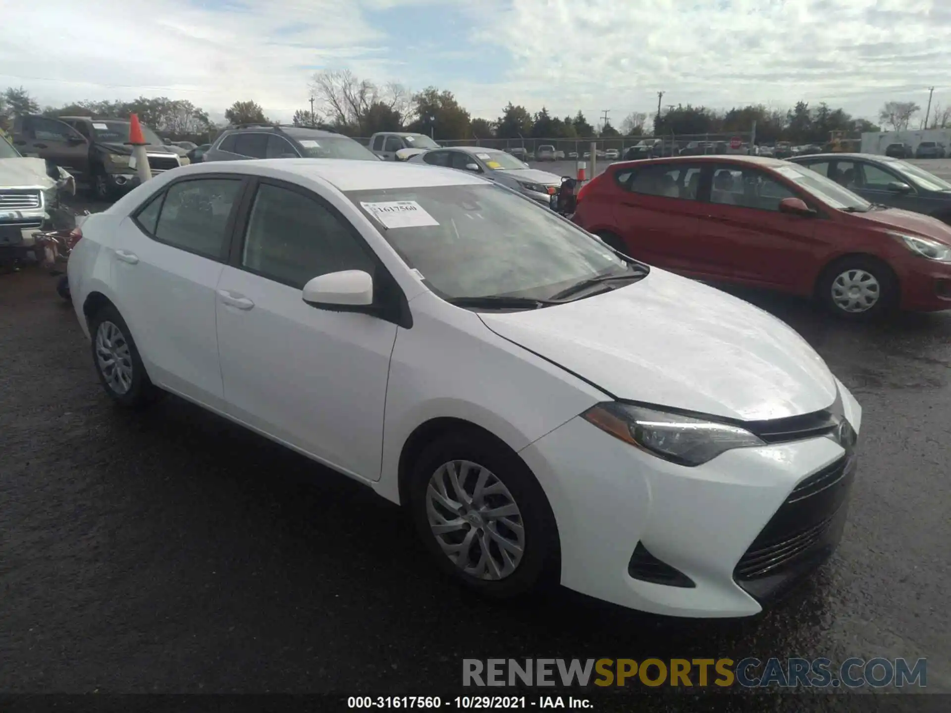 1 Photograph of a damaged car 5YFBURHE4KP898659 TOYOTA COROLLA 2019