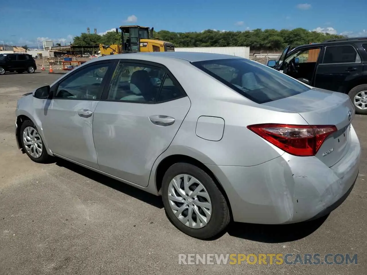 2 Photograph of a damaged car 5YFBURHE4KP899150 TOYOTA COROLLA 2019