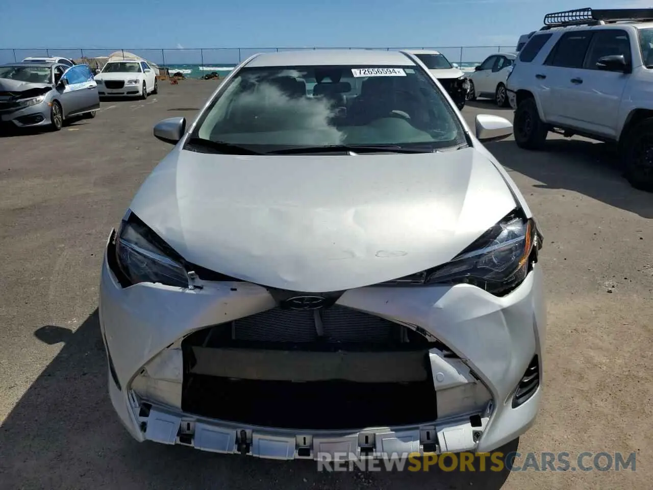 5 Photograph of a damaged car 5YFBURHE4KP899150 TOYOTA COROLLA 2019