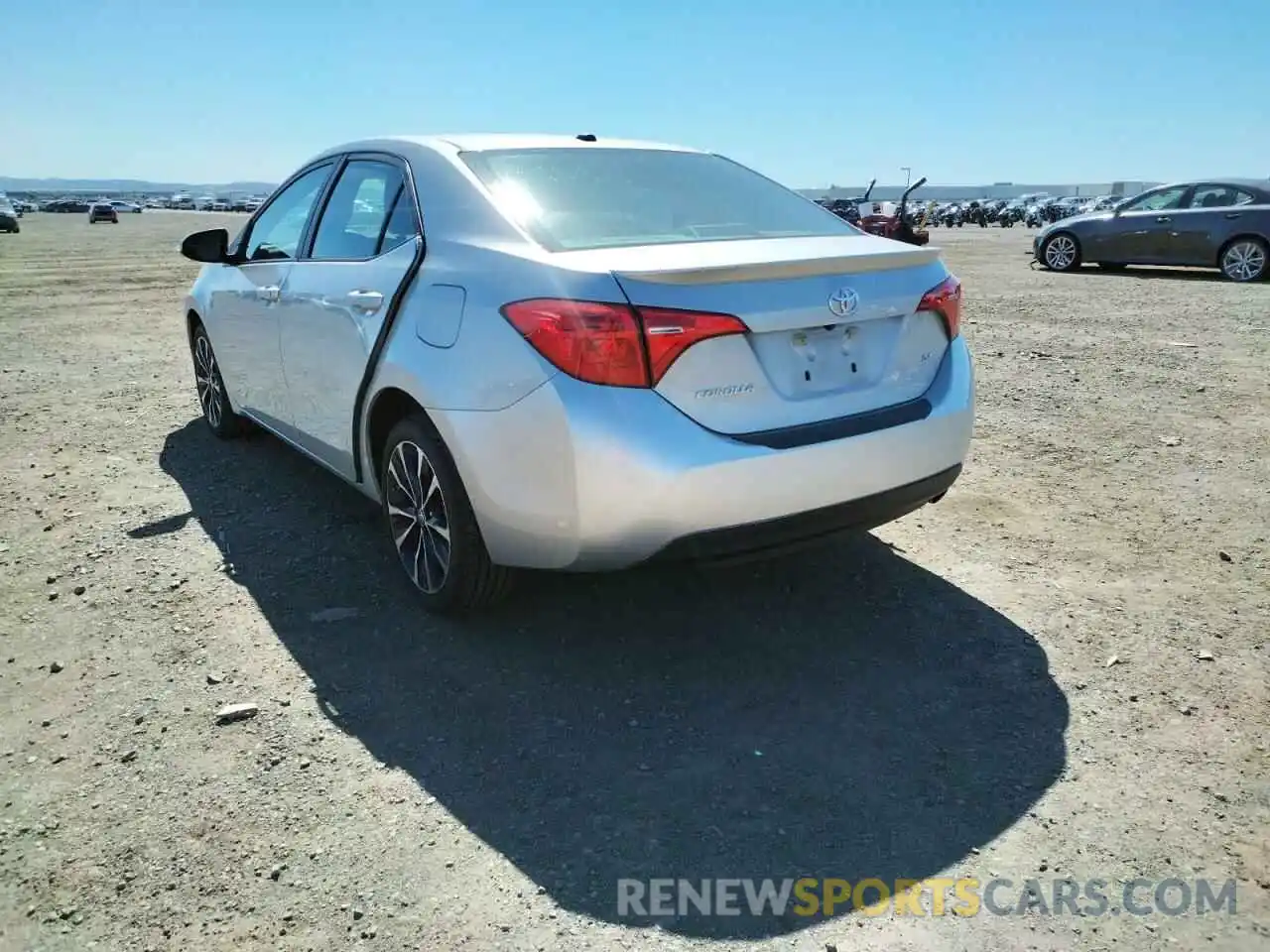 3 Photograph of a damaged car 5YFBURHE4KP900314 TOYOTA COROLLA 2019